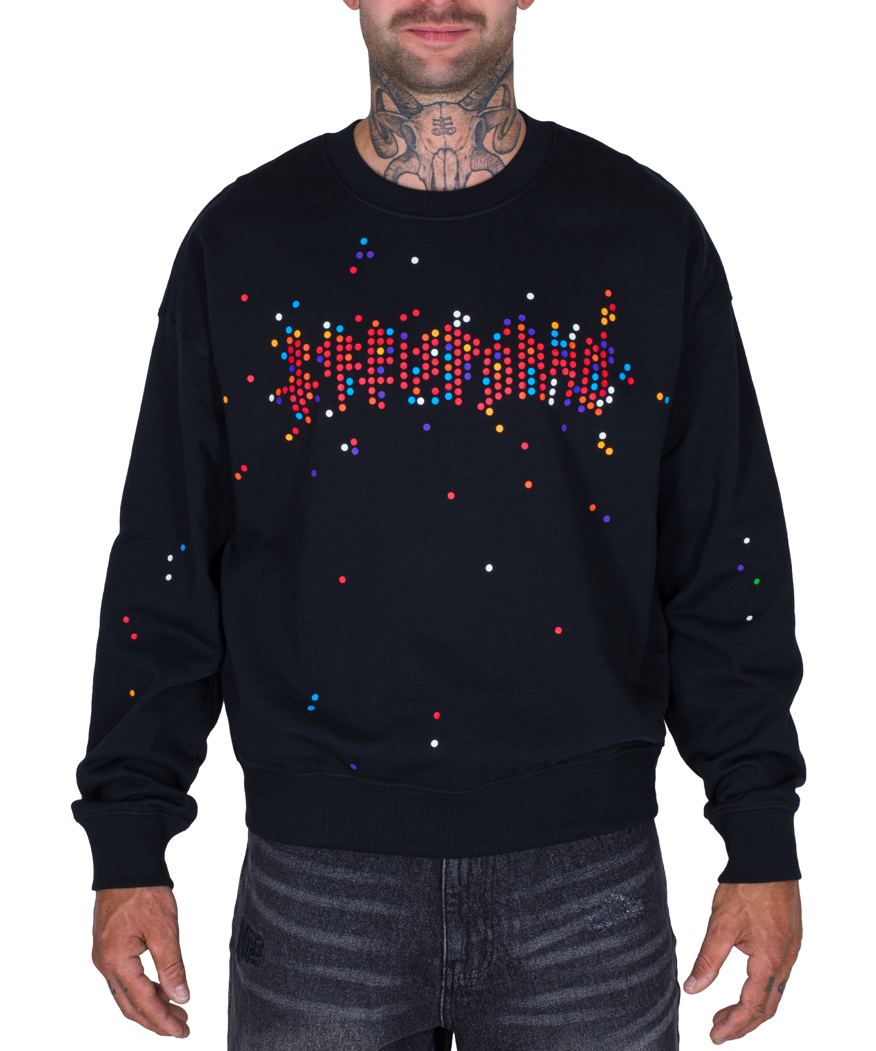 LIGHT CREWNECK DOTS