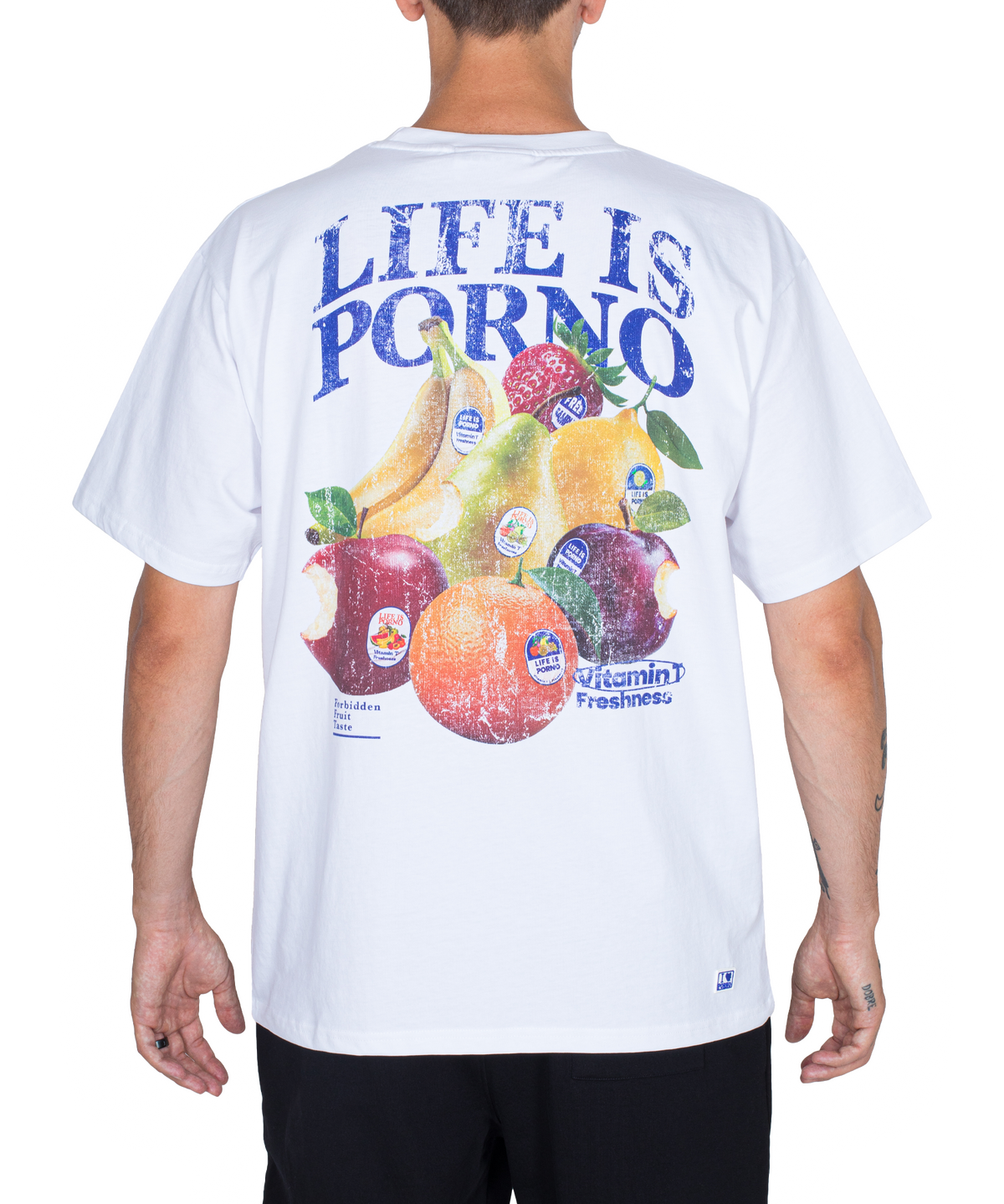 FRUIT TEE: WHITE