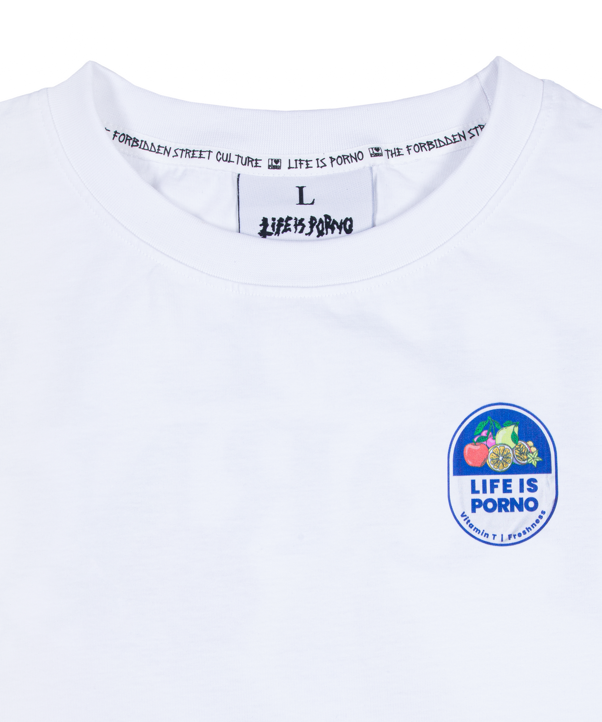 FRUIT TEE: WHITE