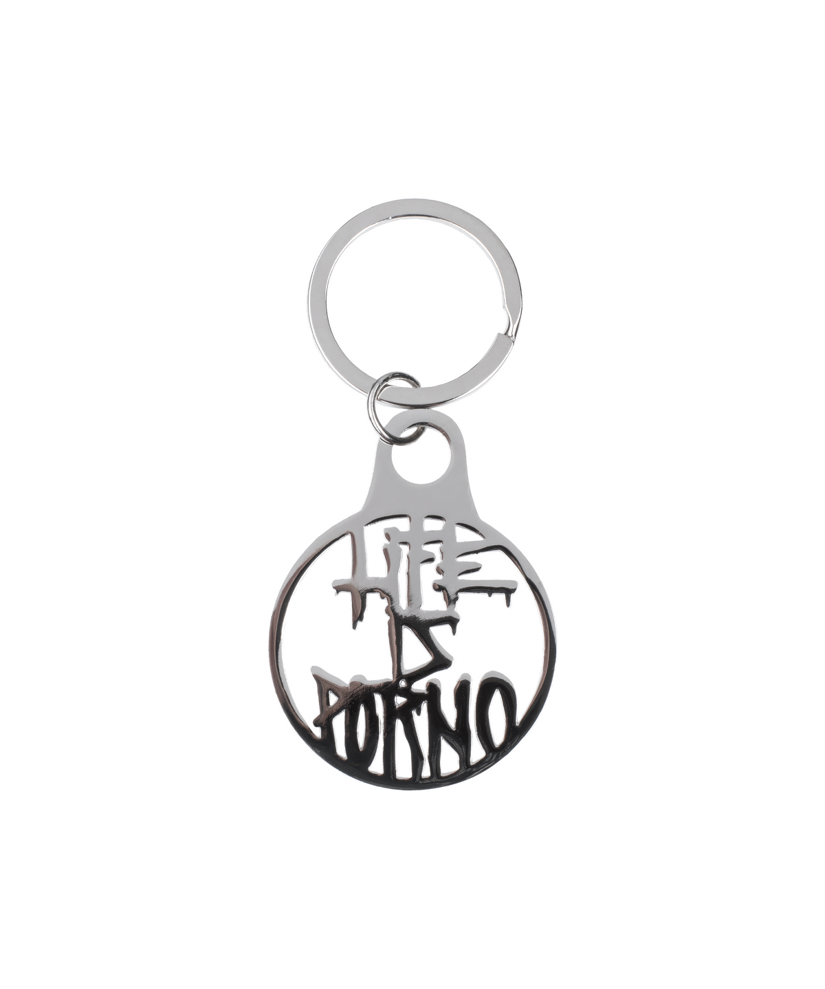 LIP METAL KEYCHAIN