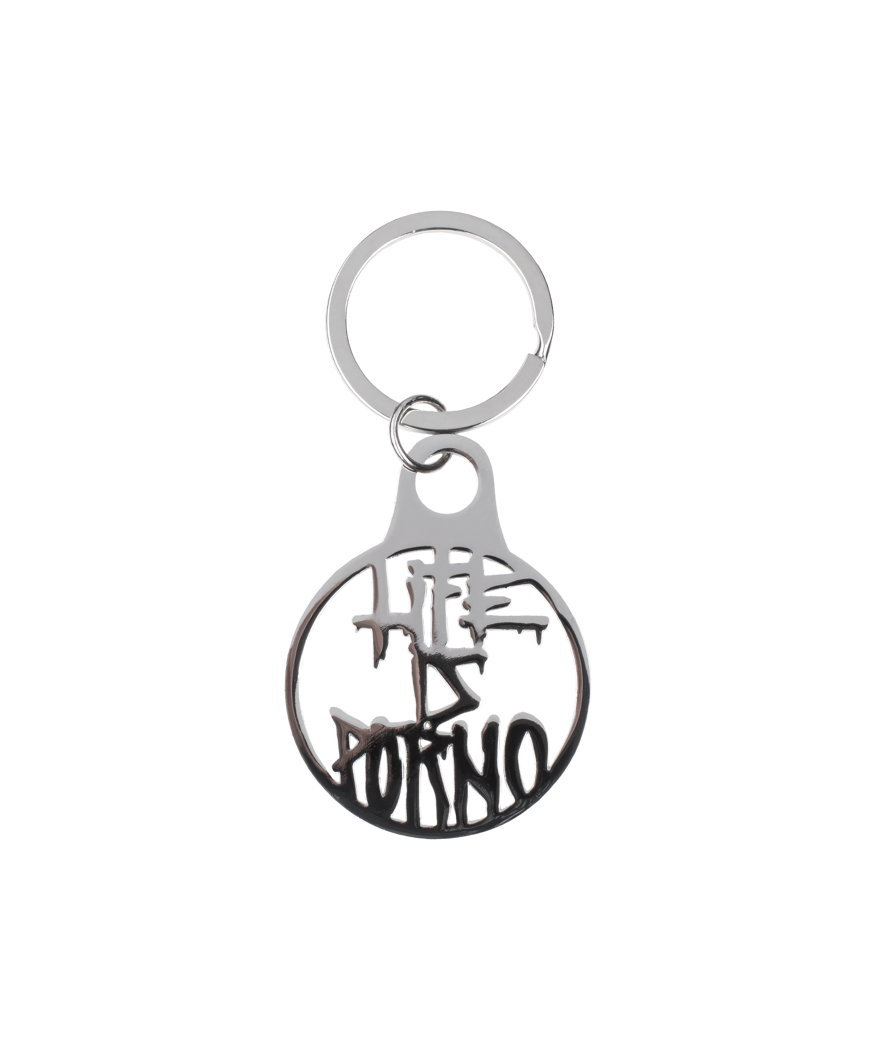 LIP METAL KEYCHAIN