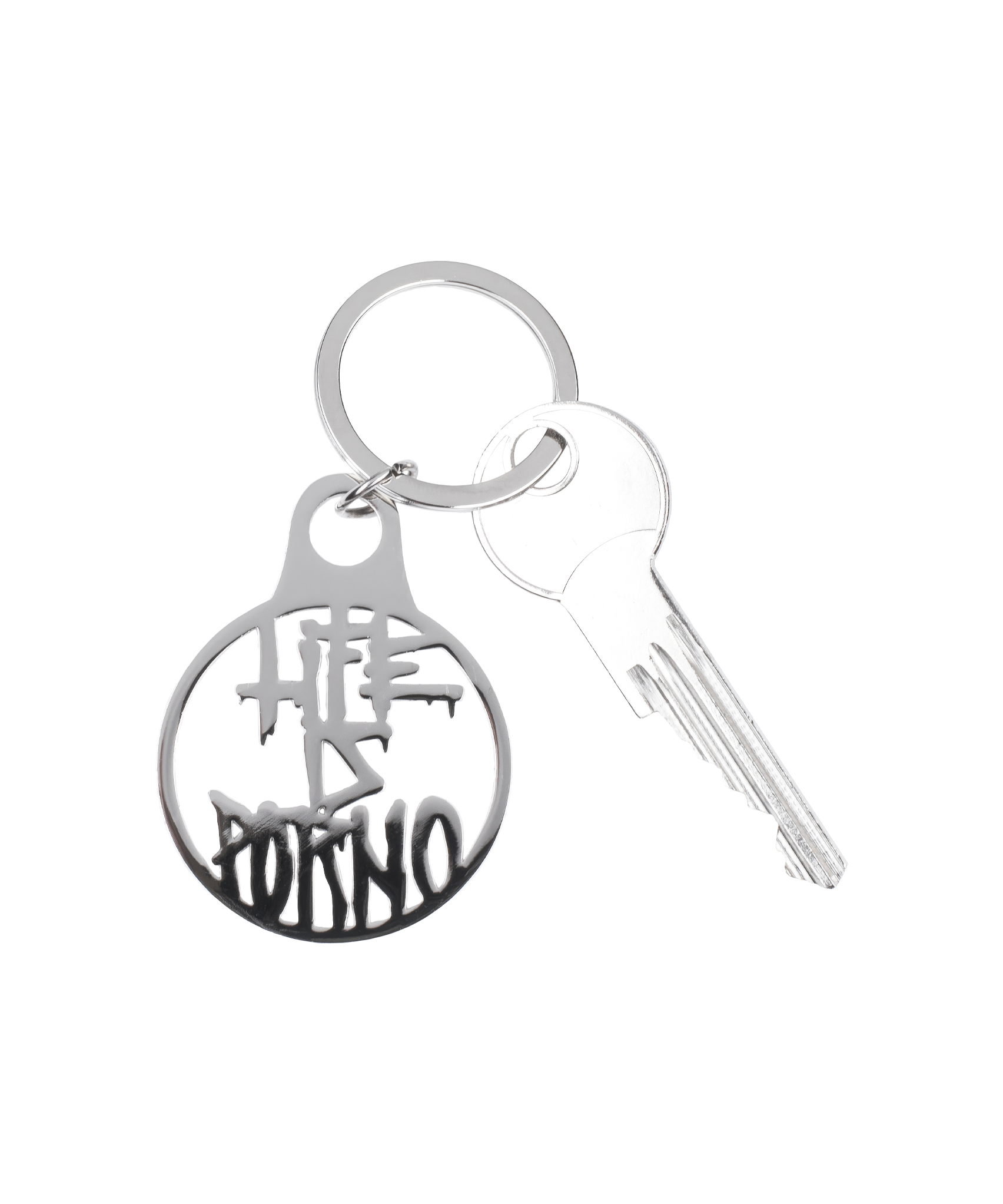 LIP METAL KEYCHAIN