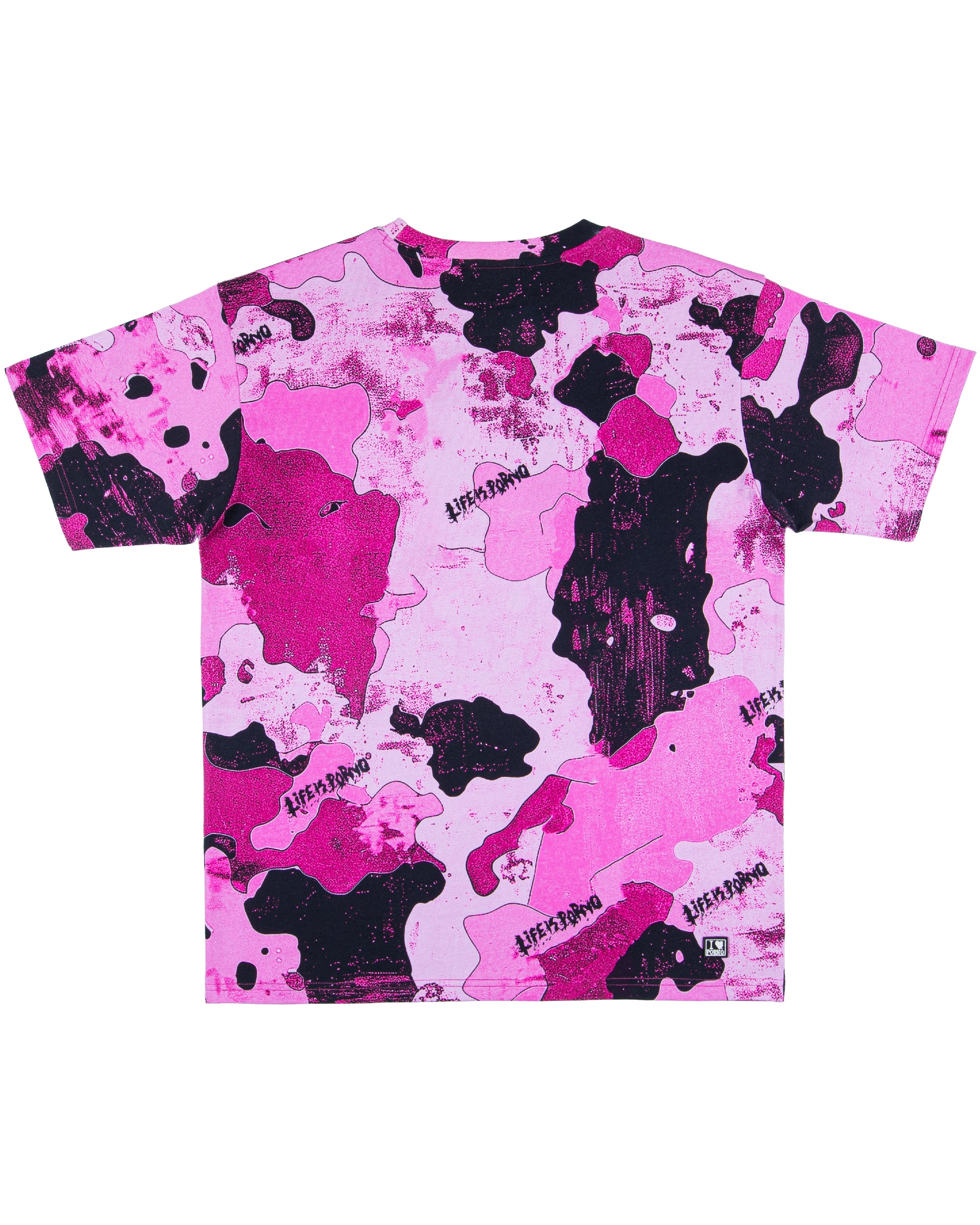 CAMO TEE: PINK
