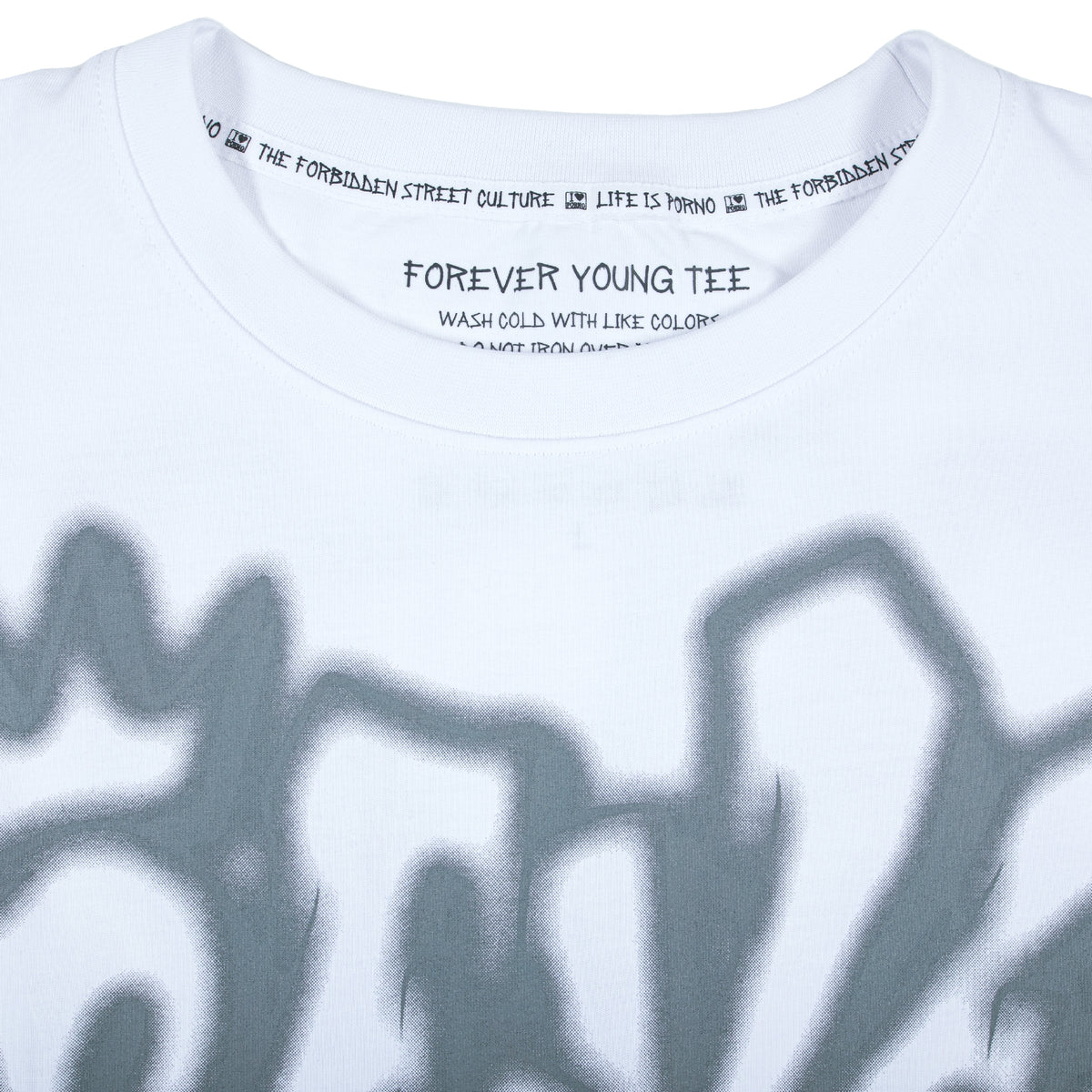 FOREVER YOUNG TEE: WHITE