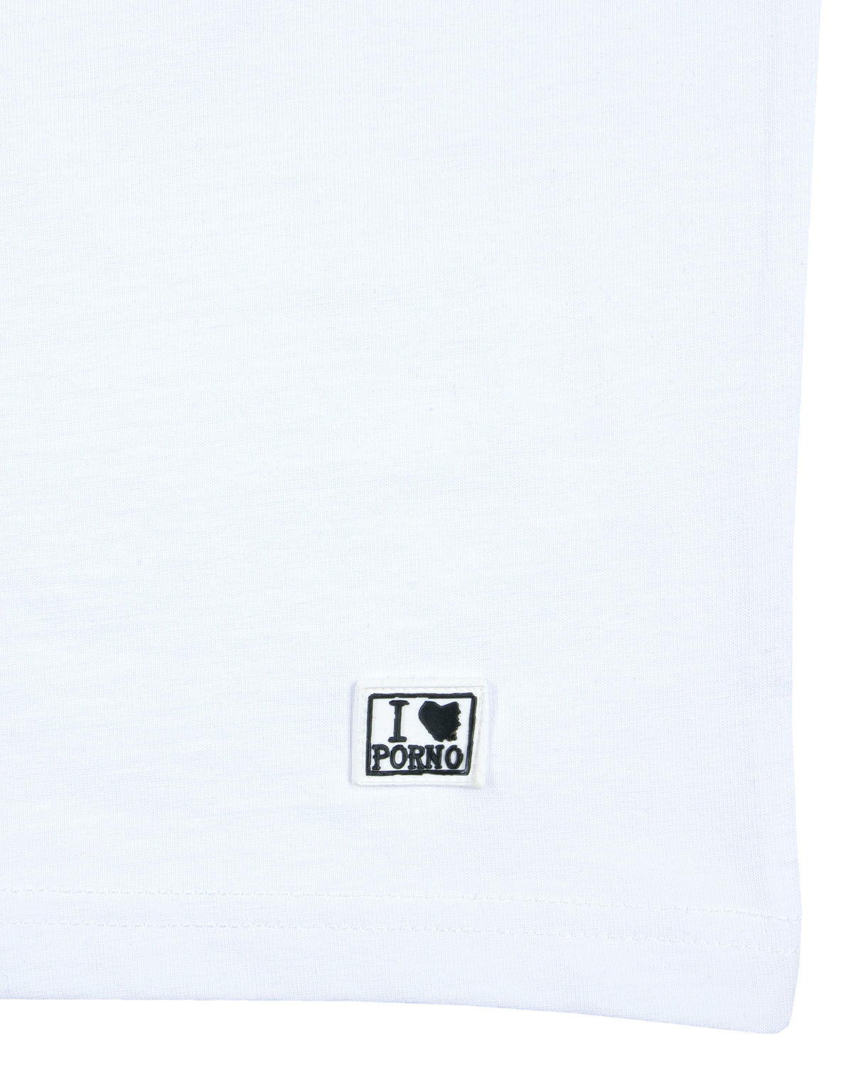 LIP JEANS TEE 2.0: WHITE