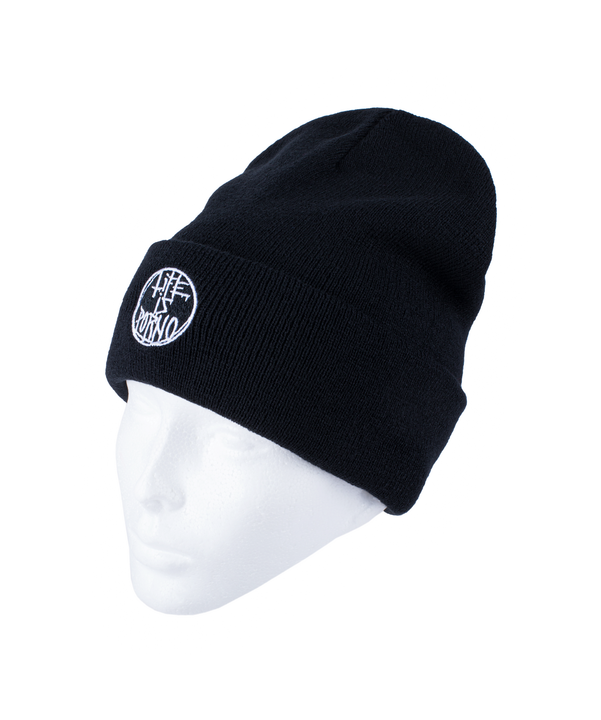 TAXI BEANIE LIP: BLACK