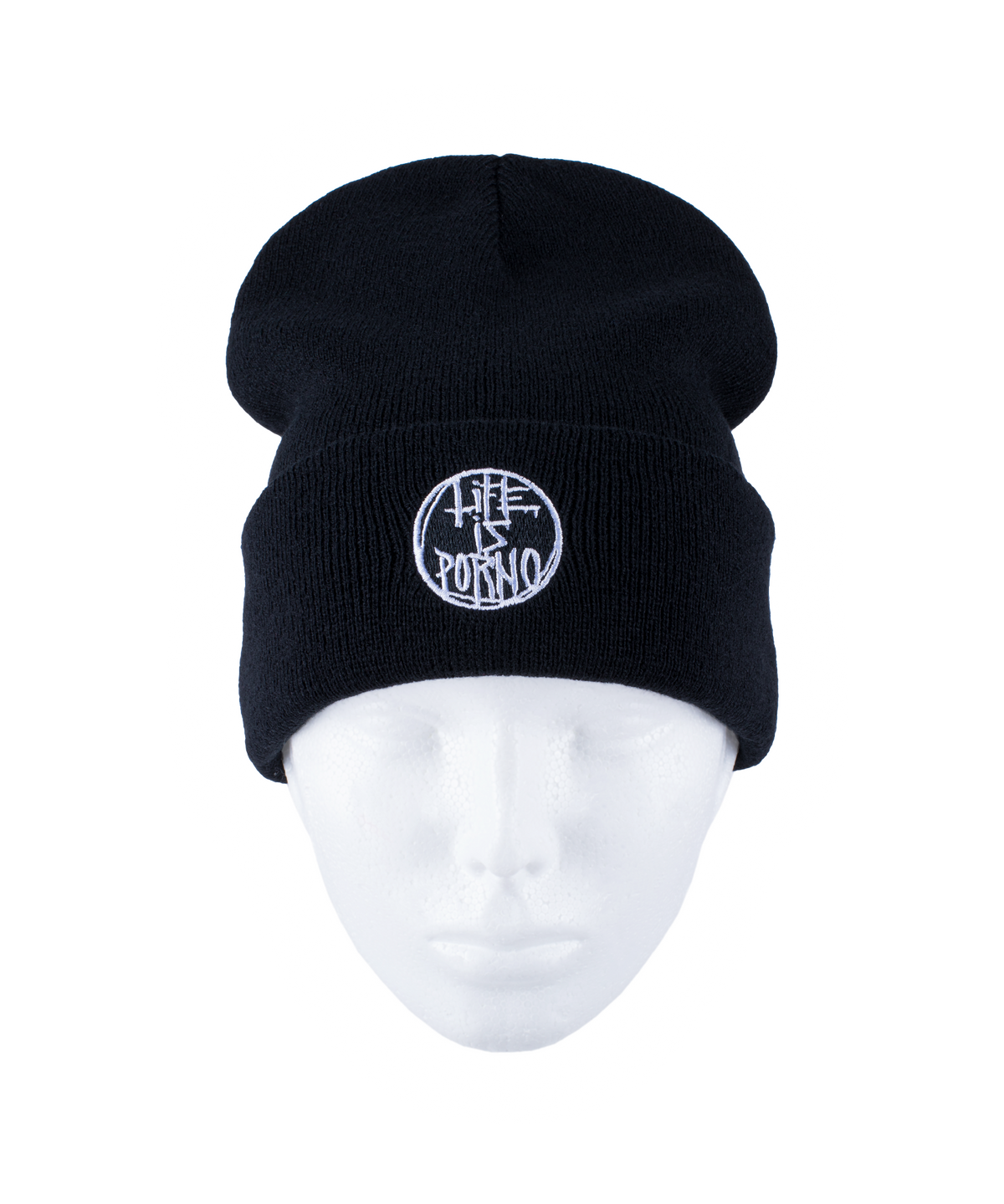 TAXI BEANIE LIP: BLACK