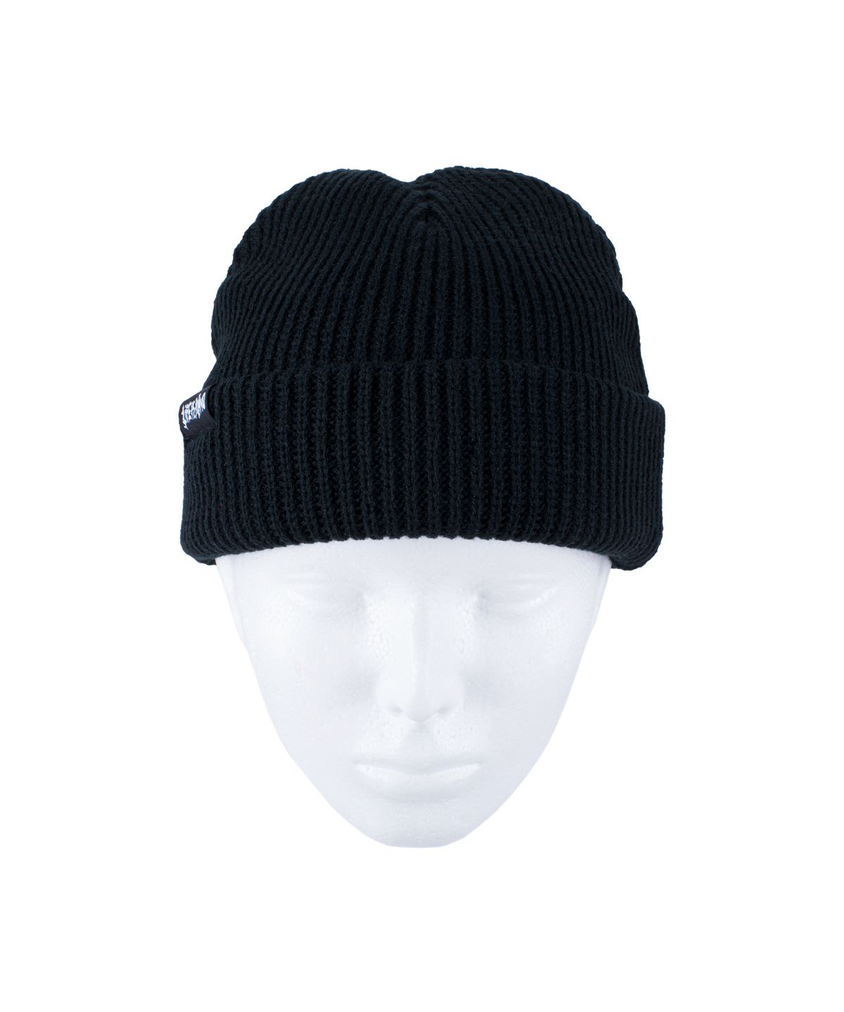 SHORT FISHERMAN BEANIE: BLACK