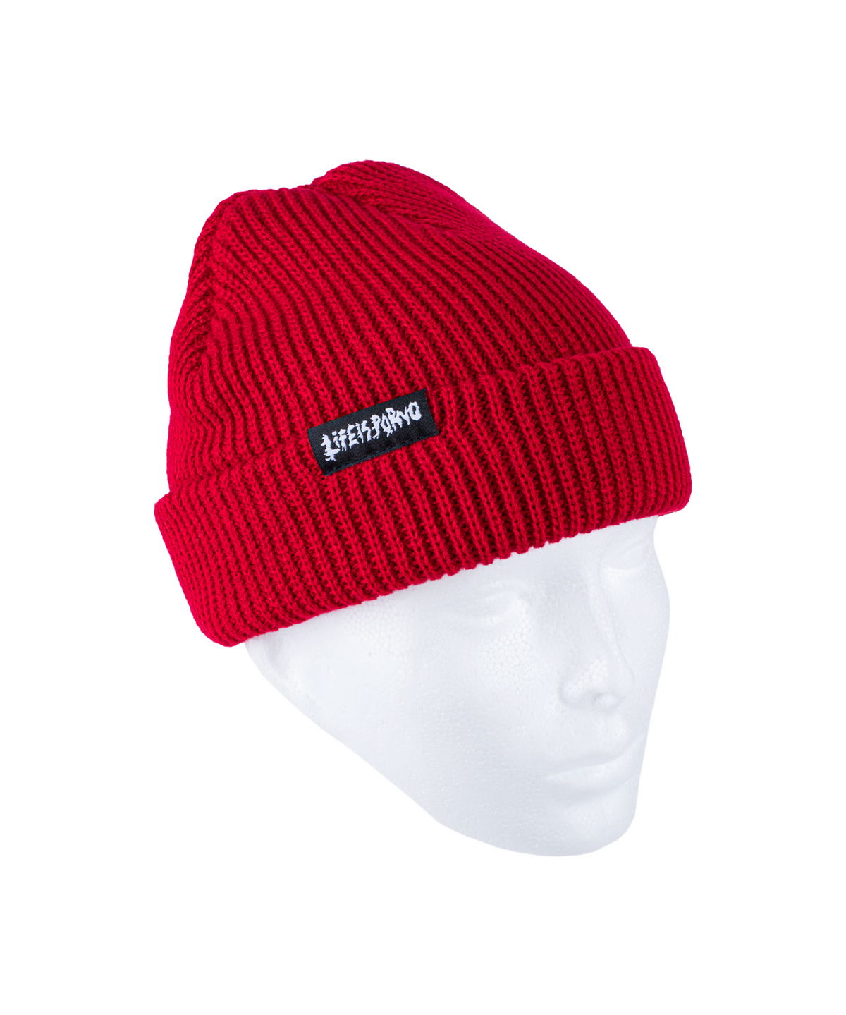 SHORT FISHERMAN BEANIE: RED