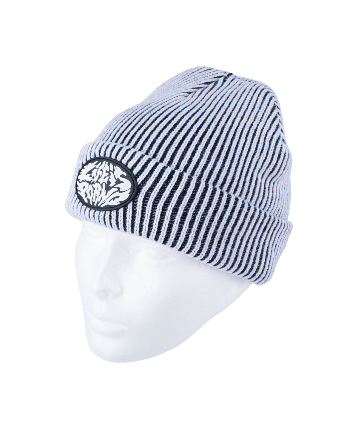 SHORT FISHERMAN BEANIE: TWO FACE BLACK