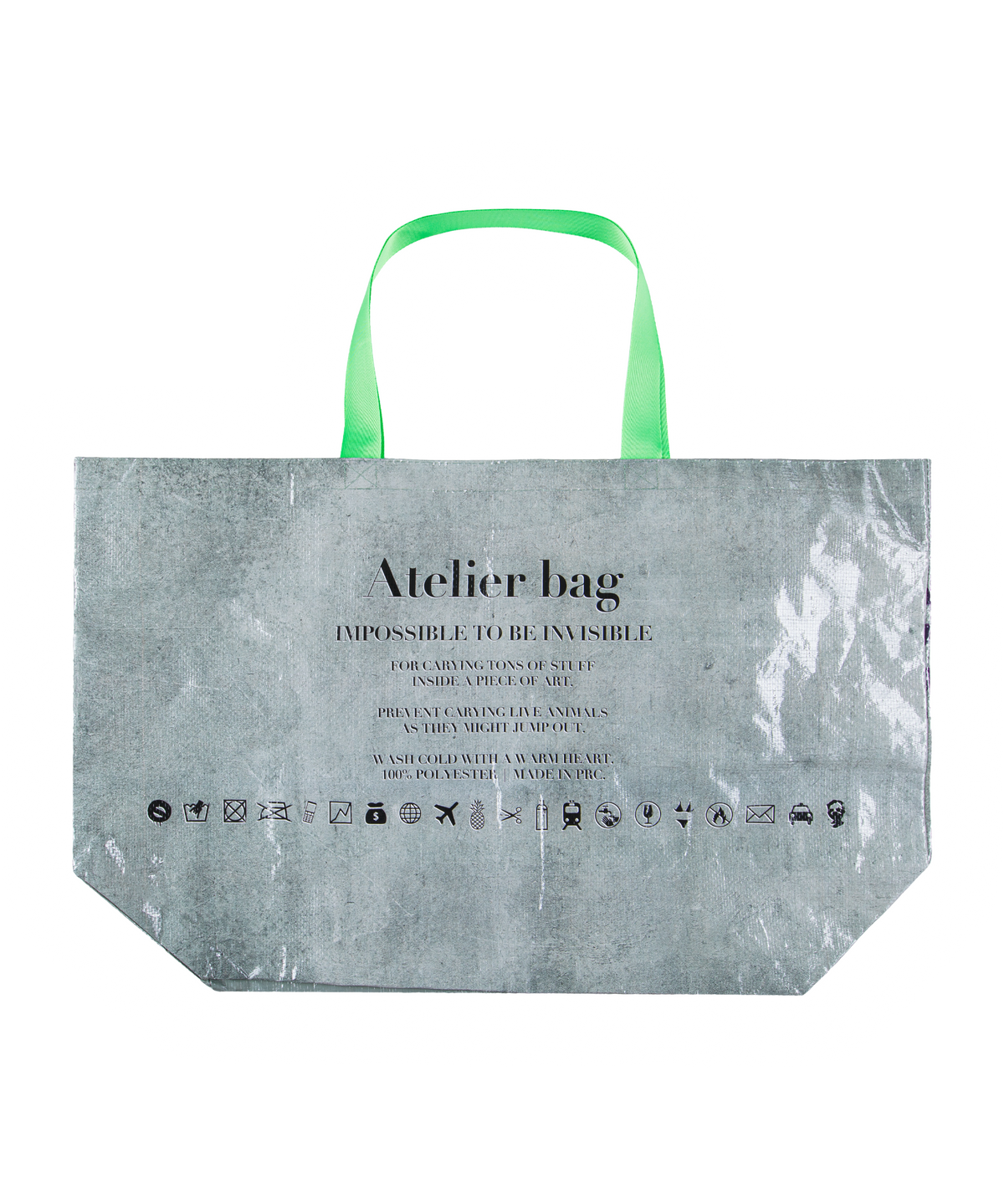 ATELIER TOTE BAG: CONCRETE WALL