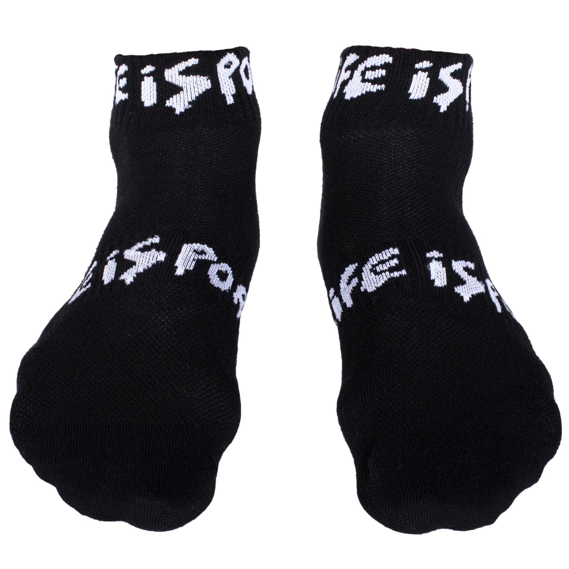 SHORT SOX: BLACK