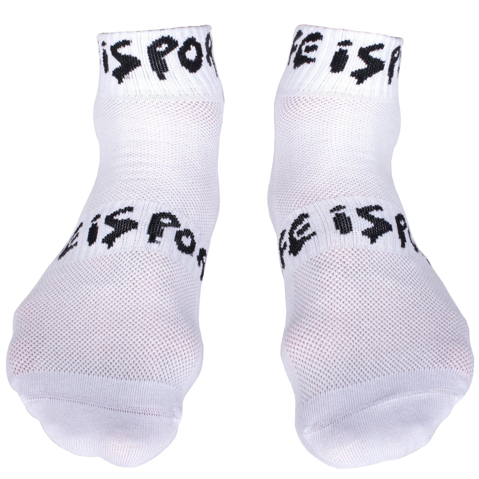 SHORT SOX: WHITE