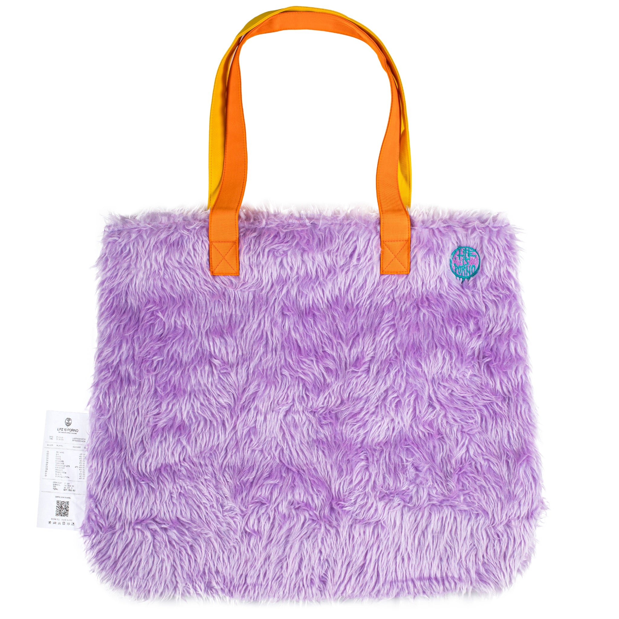 バッグ 1xblue pink fur bag バッグ 1xblue pink fur bag 1xblue Exclusive Faux-Fur Bag In Pink