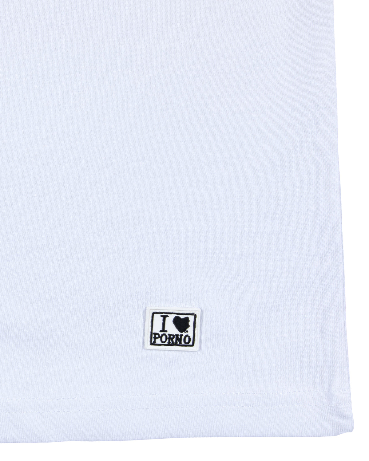GLASS TEE: WHITE