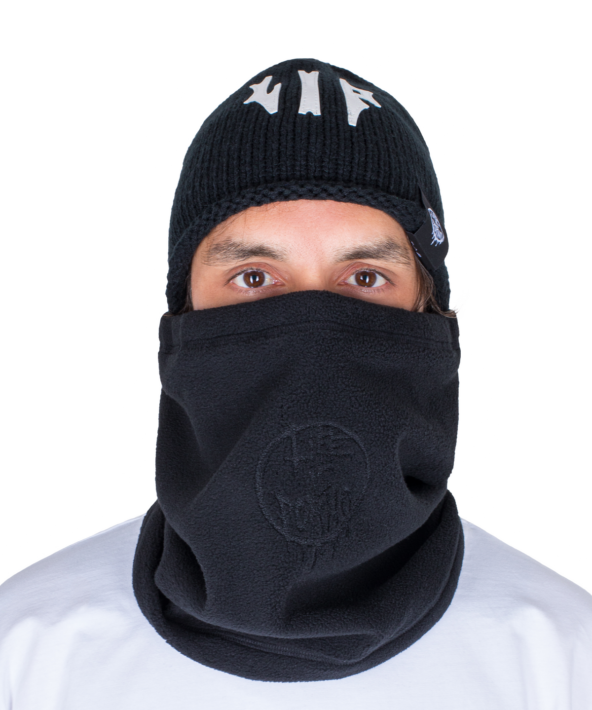 FLEECE NECKWARMER 2.0: BLACK