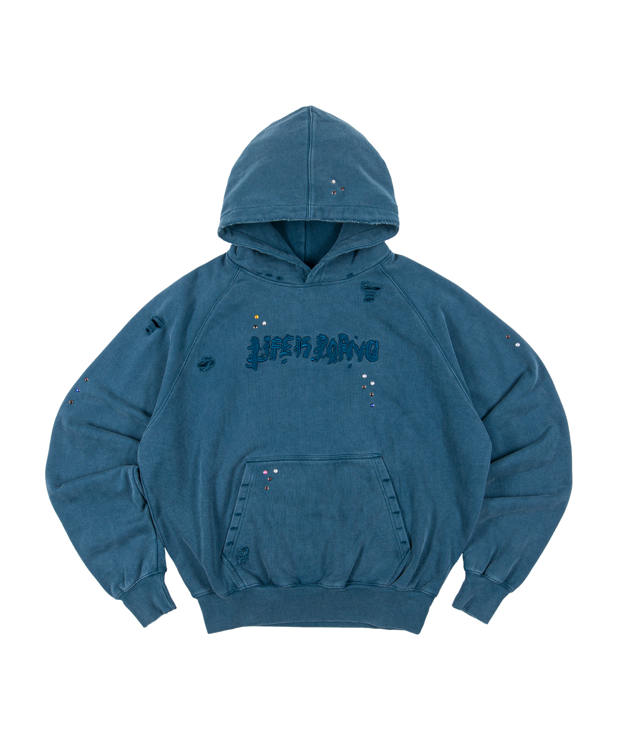 ILLEGAL STONE HOODIE: SPACE WASH