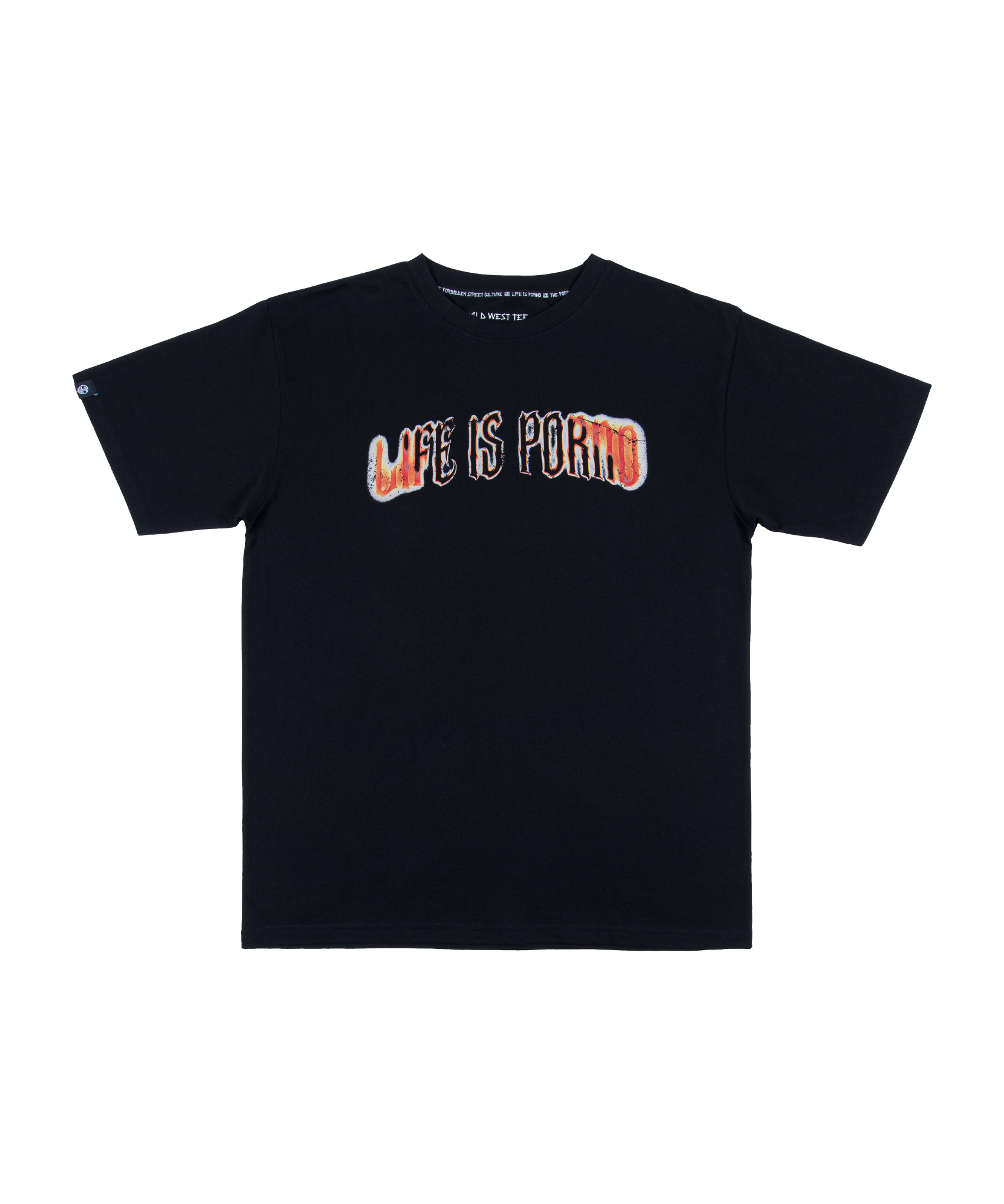 WILD WEST TEE: BLACK