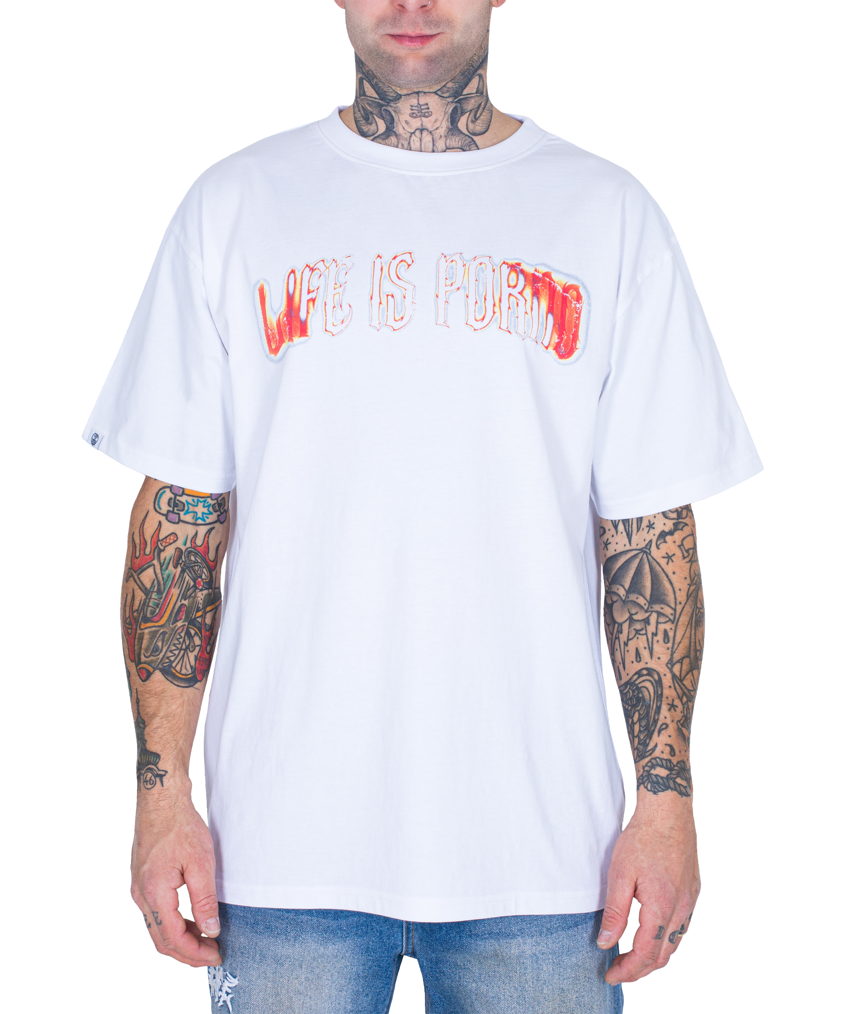 WILD WEST TEE: WHITE
