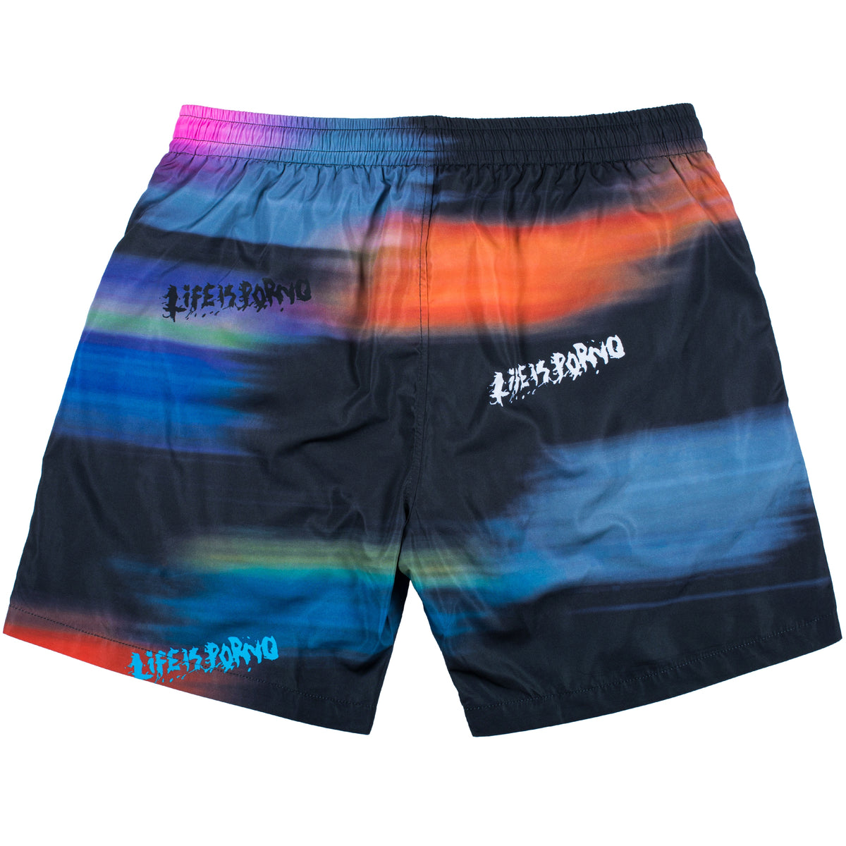 BLURRY HAWAII SWIMSHORTS