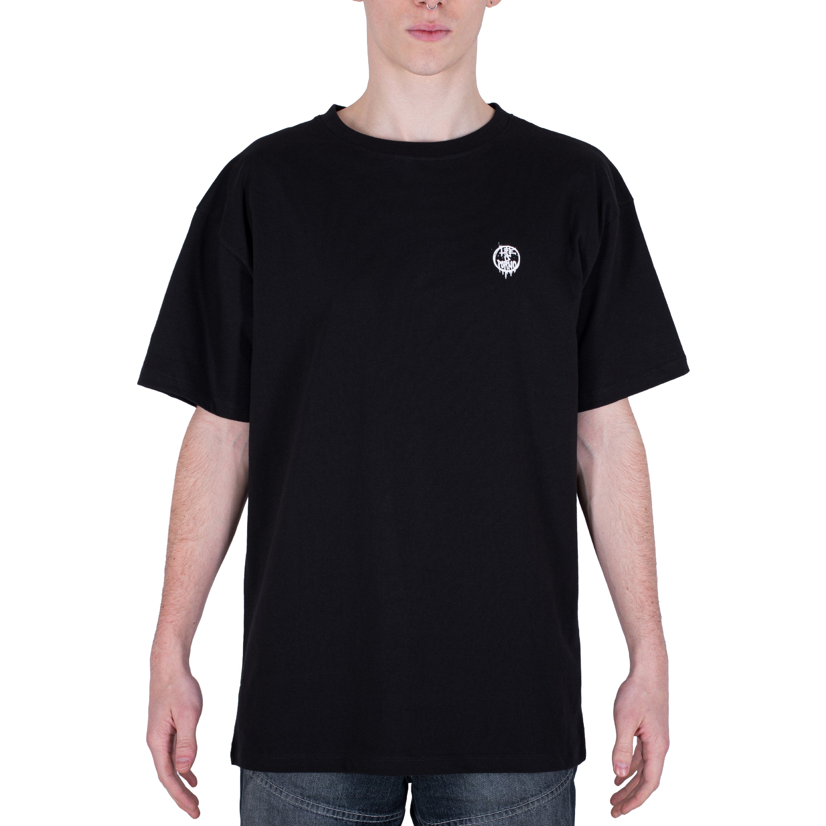 2PAC LIP BLACK/WHITE TEE