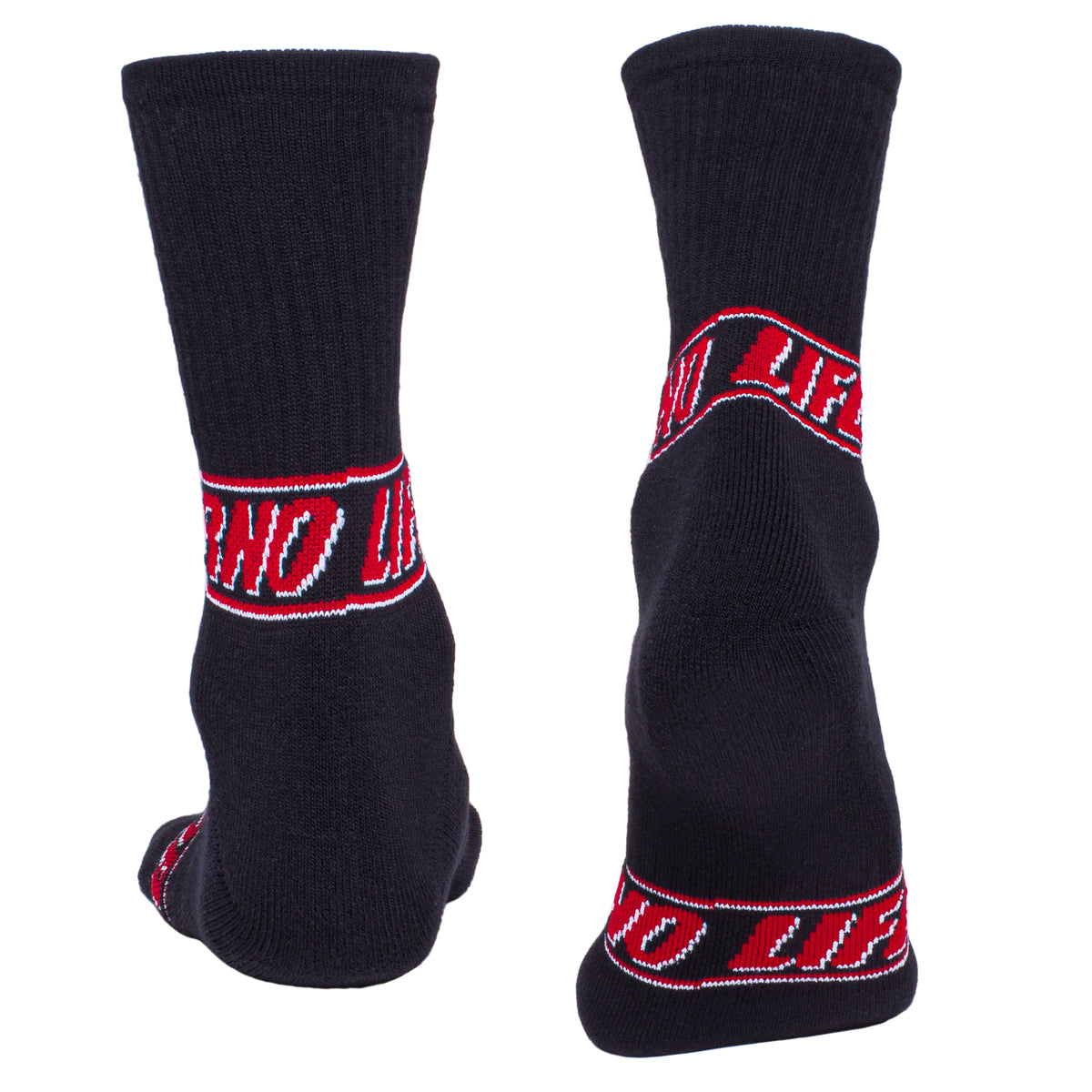 SUPER SOX: BLACK/RED