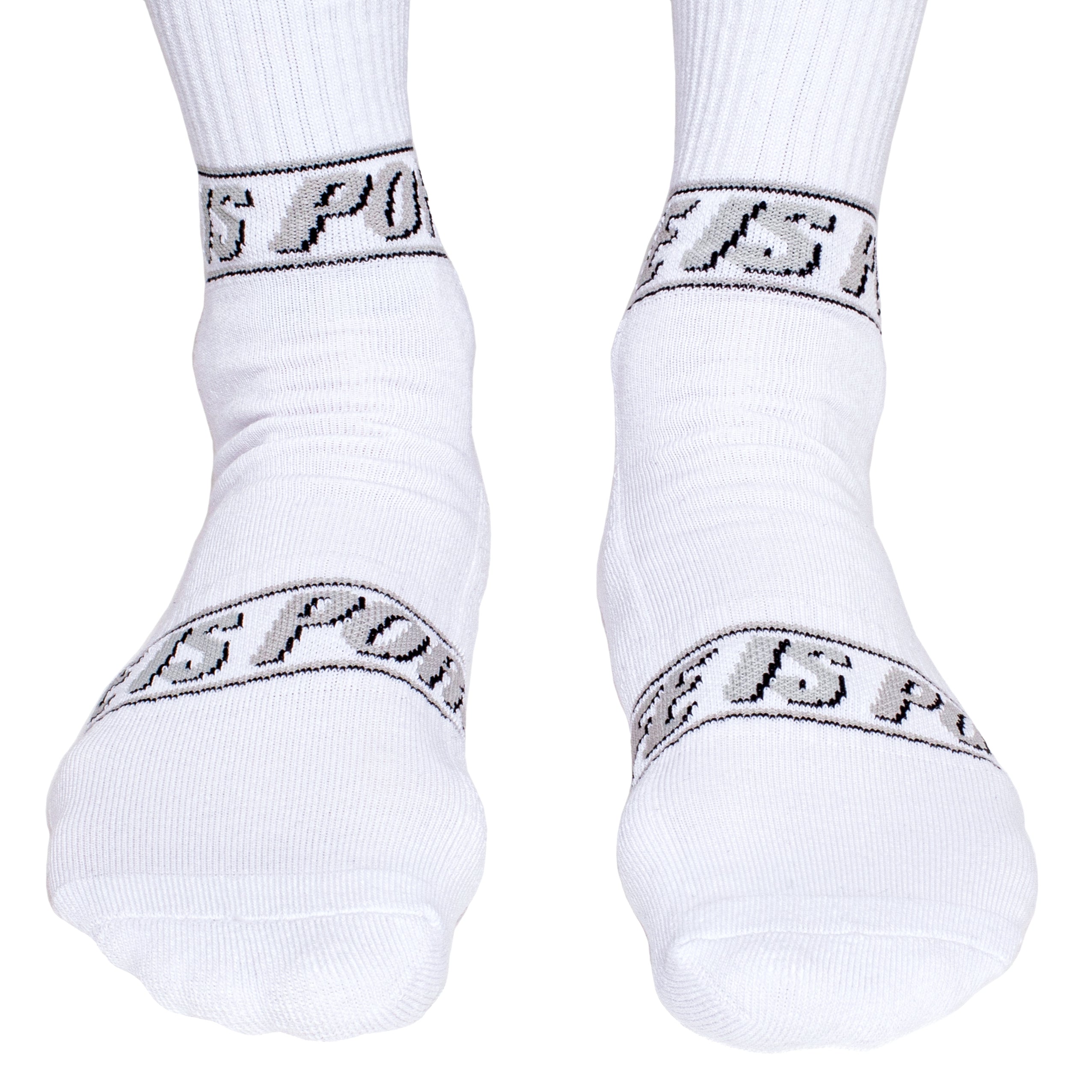 SUPER SOX: WHITE/GREY