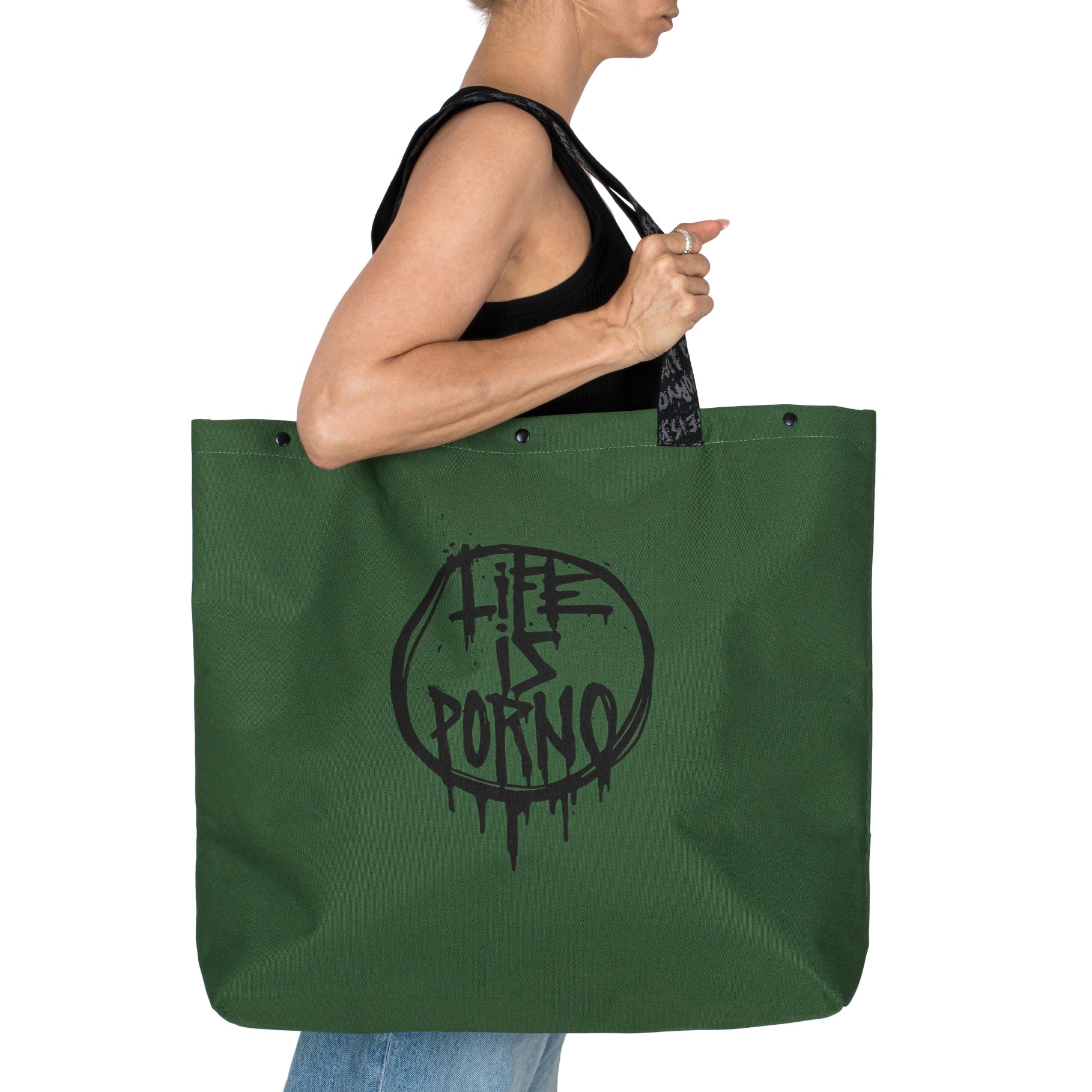 TOTE BAG: ARMY GREEN