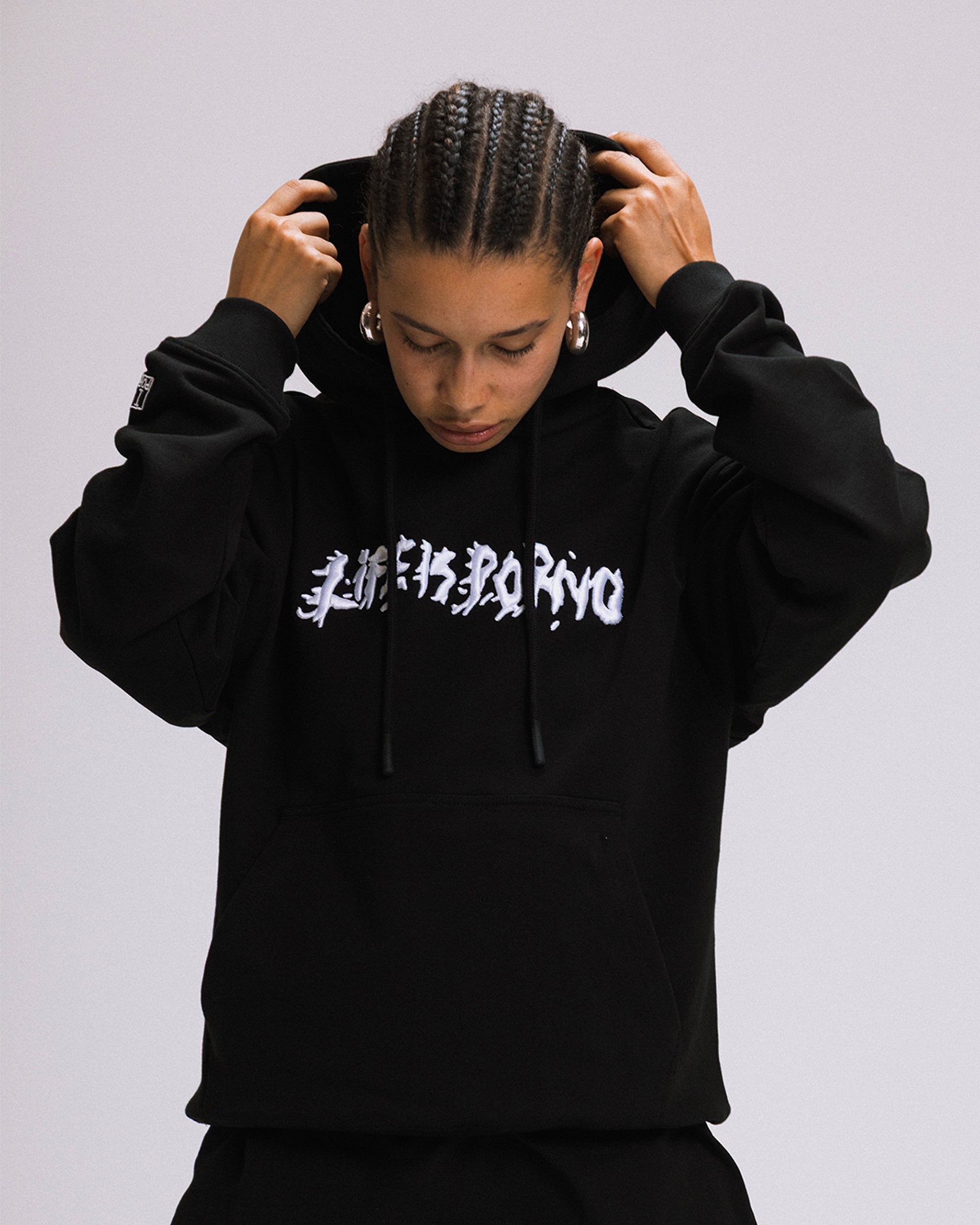 ORIGINAL HOODIE: BLACK/WHITE – Forbidden Life