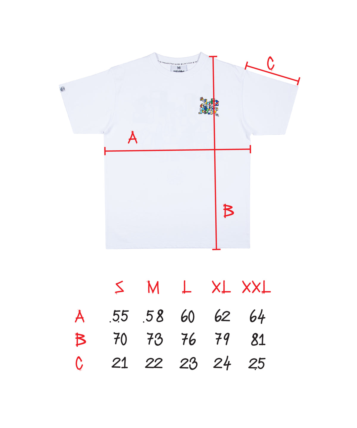 BURNER TEE: WHITE