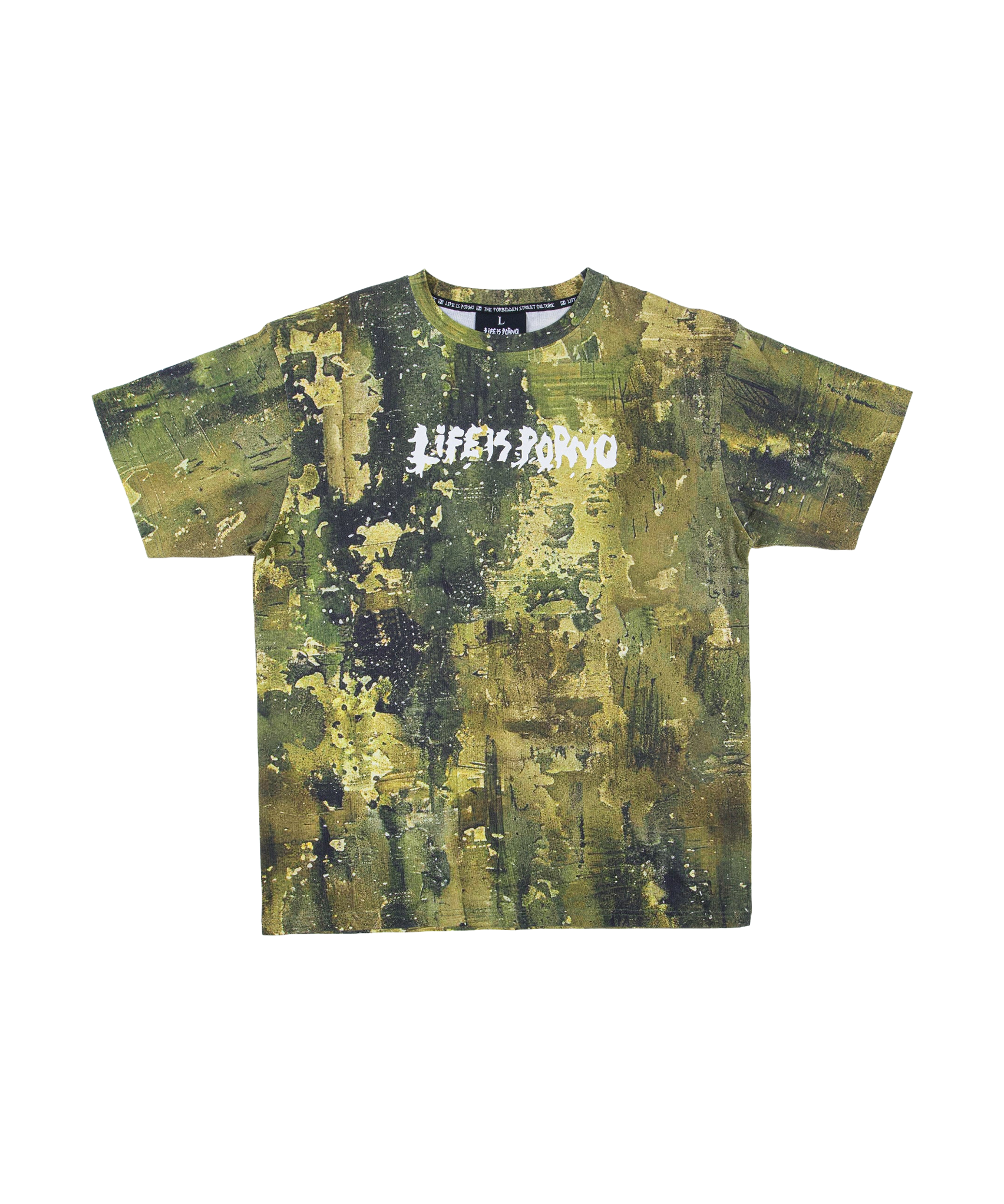 CAMO TEE: GREEN