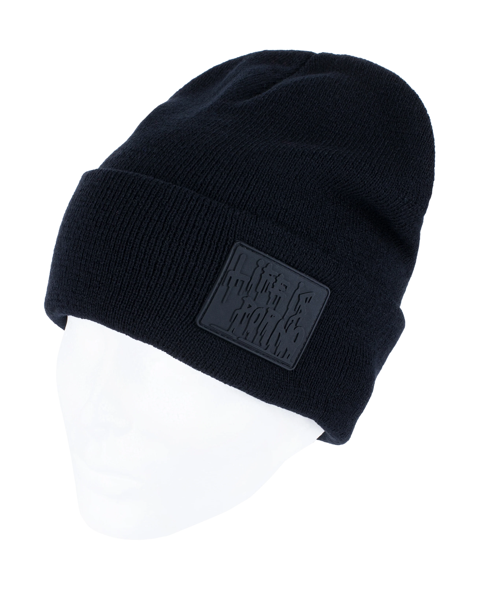 CLASSIC TAXI BEANIE 2.0: BLACK/BLACK
