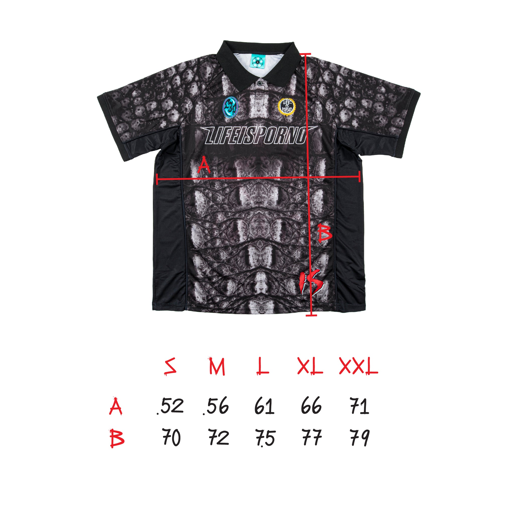 CROCODILE FOOTBALL JERSEY – Forbidden Life