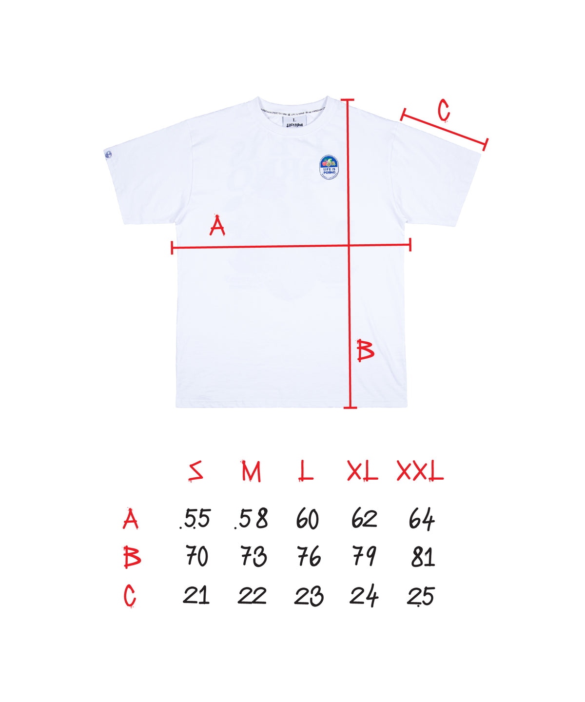 FRUIT TEE: WHITE