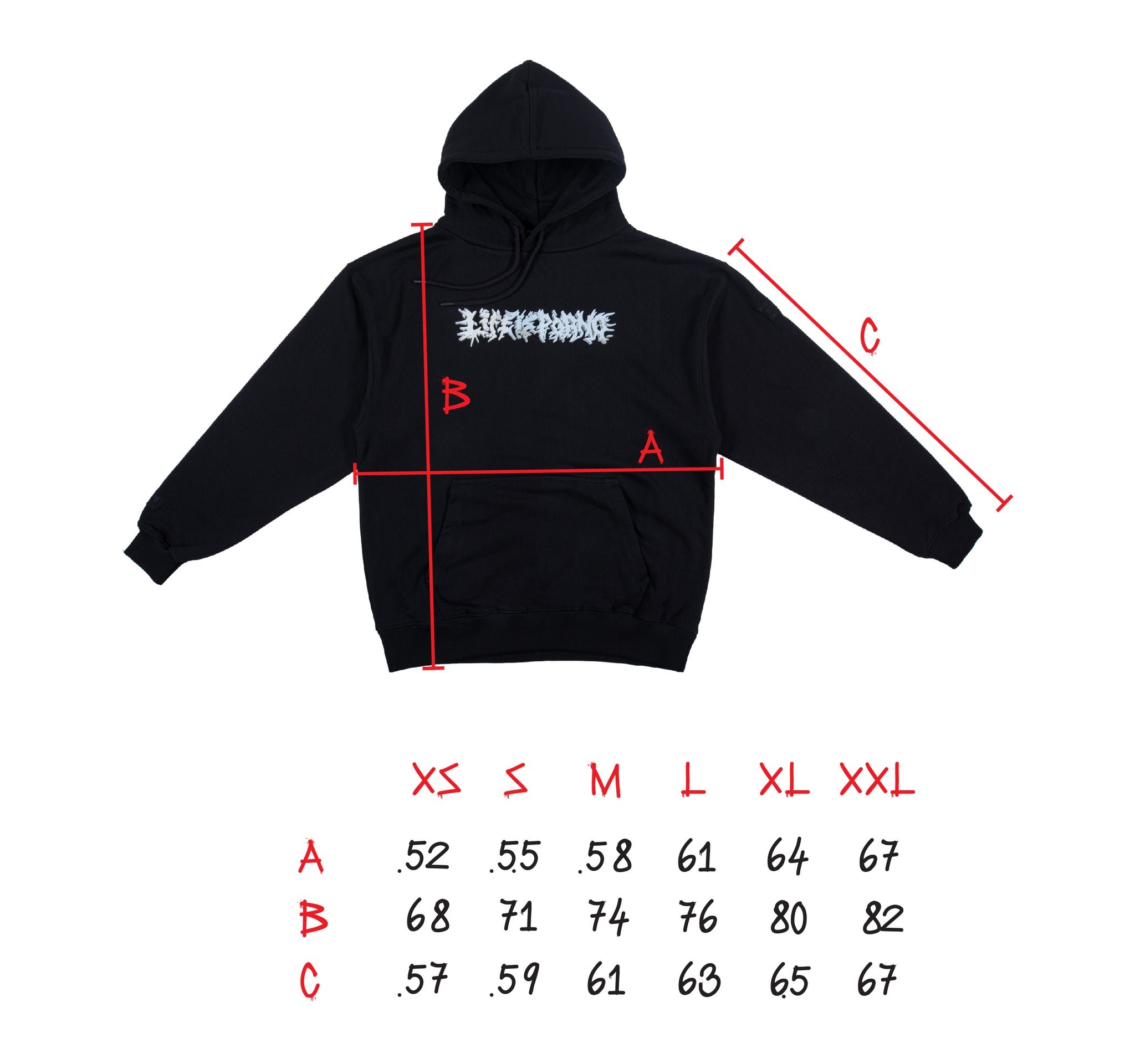 HARD CHROME HOODIE Forbidden Life
