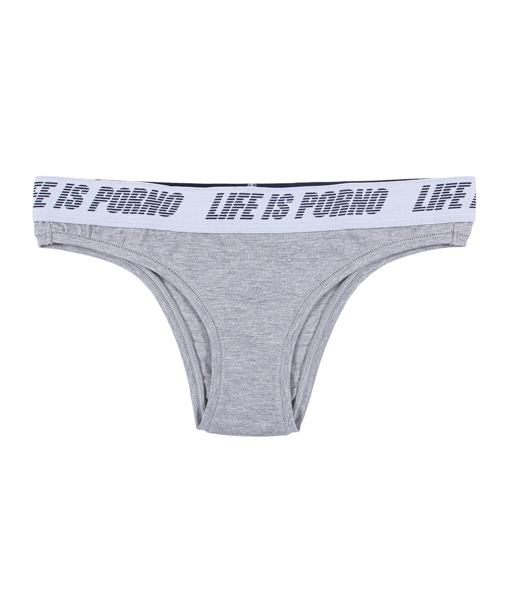 LIFE PANTIES 2.0: GREY MELANGE