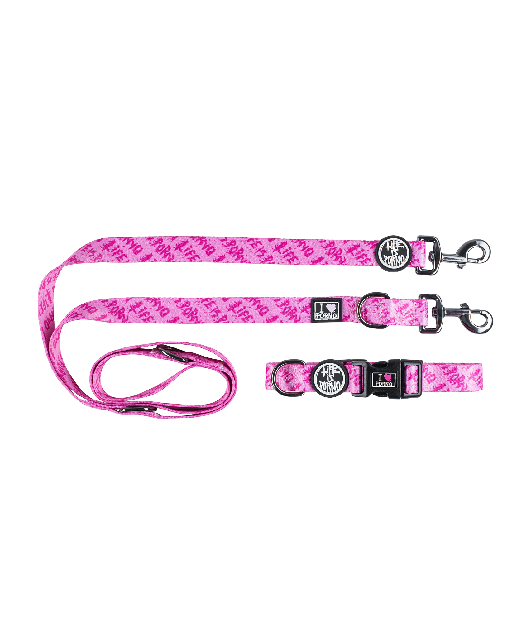 LIP DOG LEASH 2.0: PINK