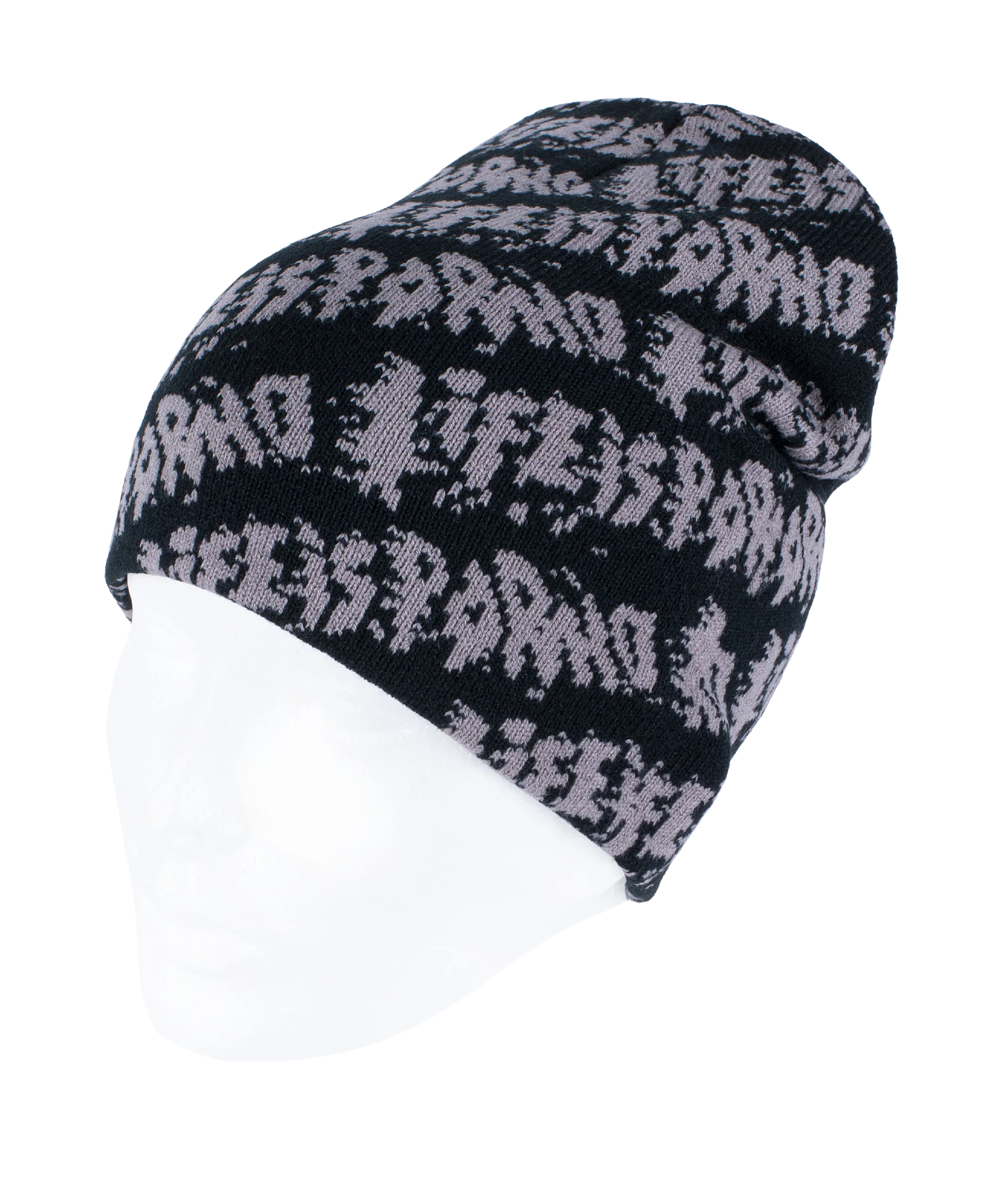 LIP PATTERN BEANIE