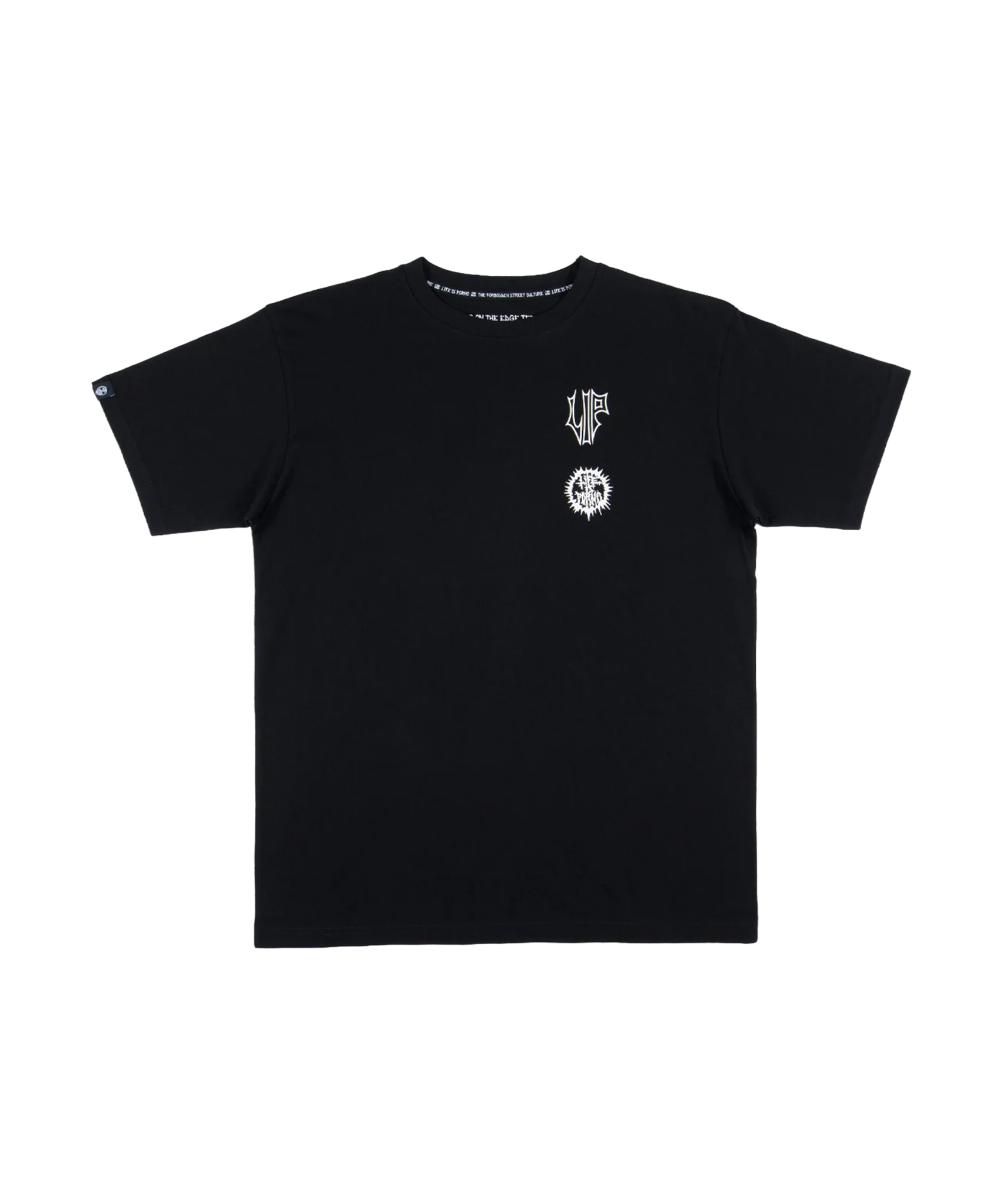 LIVING ON THE EDGE TEE