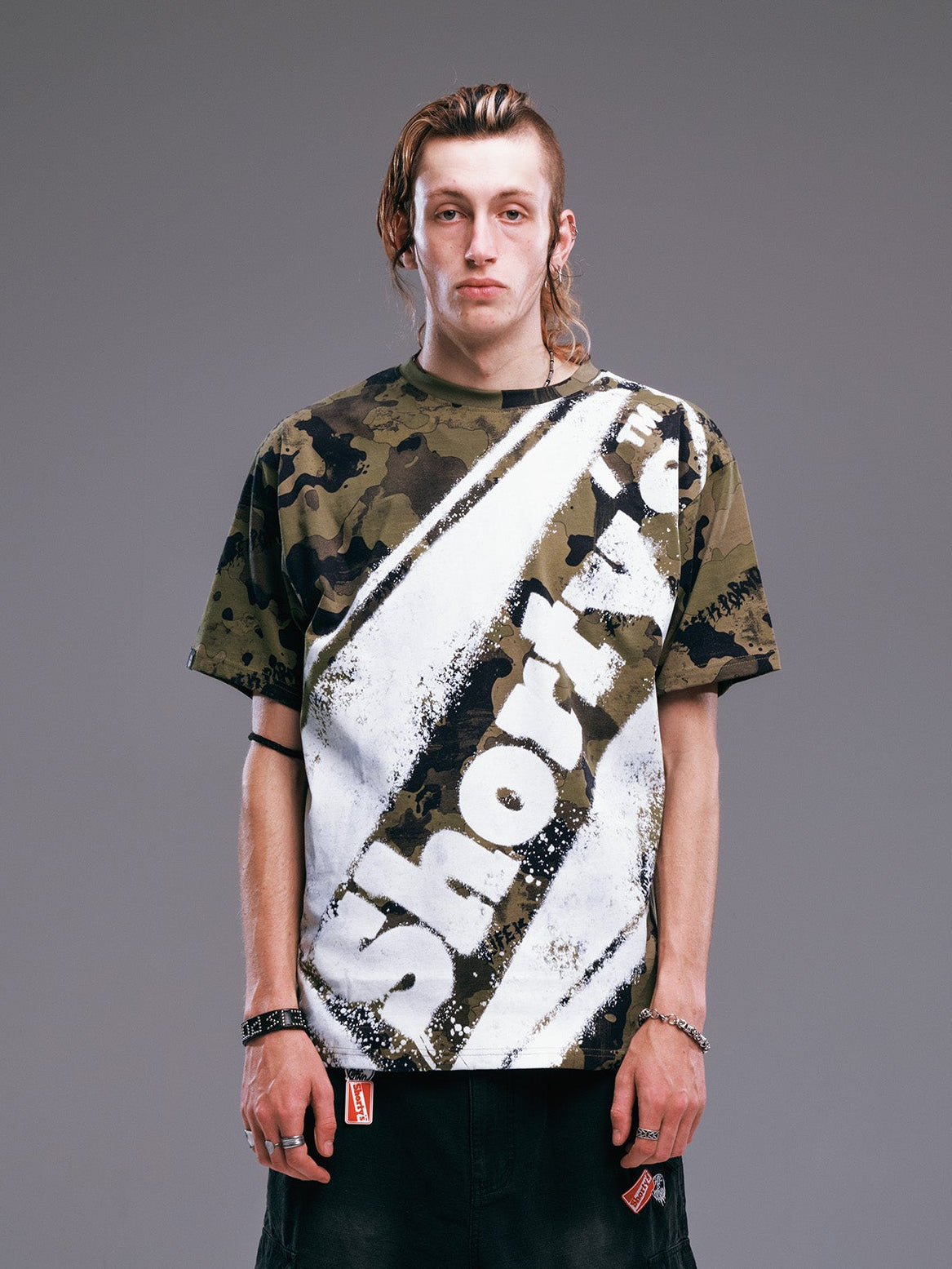 CAMO OVERSIZED TEE