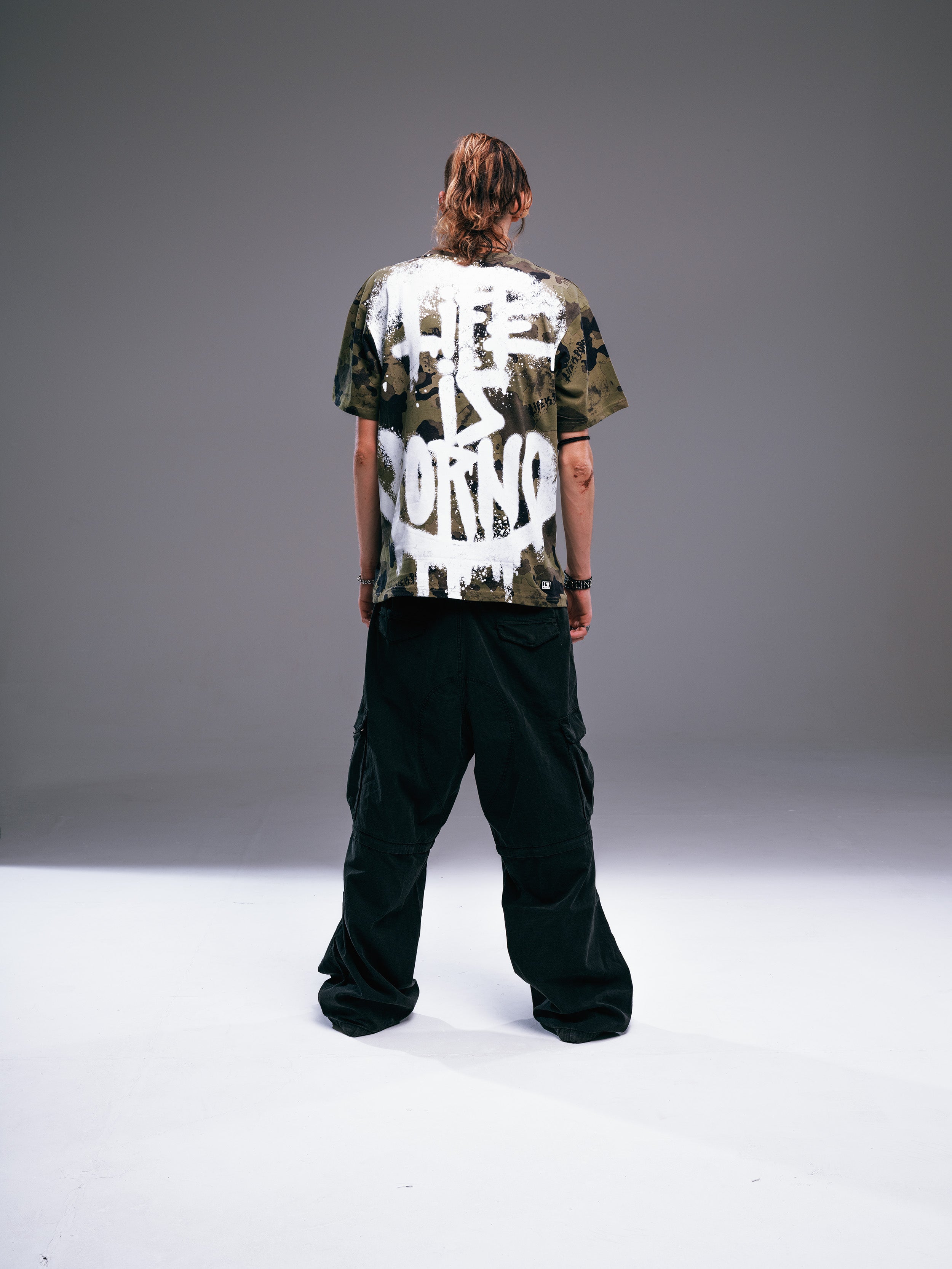 CAMO OVERSIZED TEE