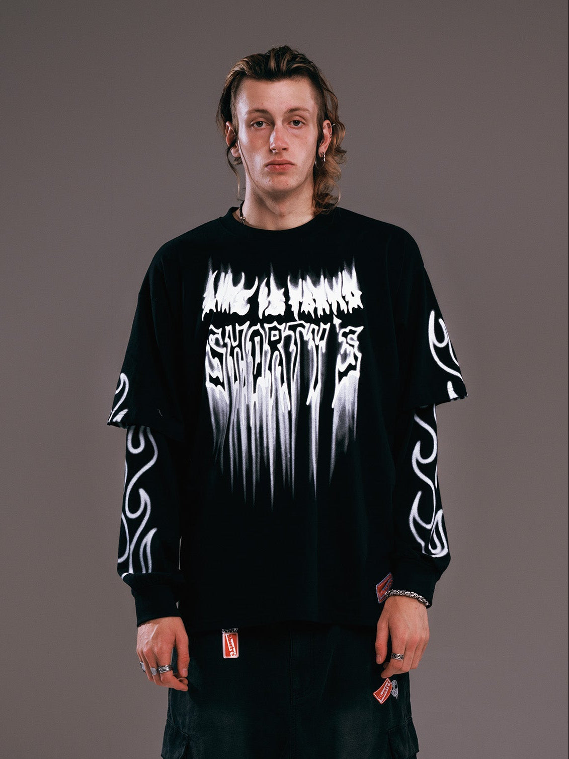 SHORTY'S DOUBLE SLEEVE TEE