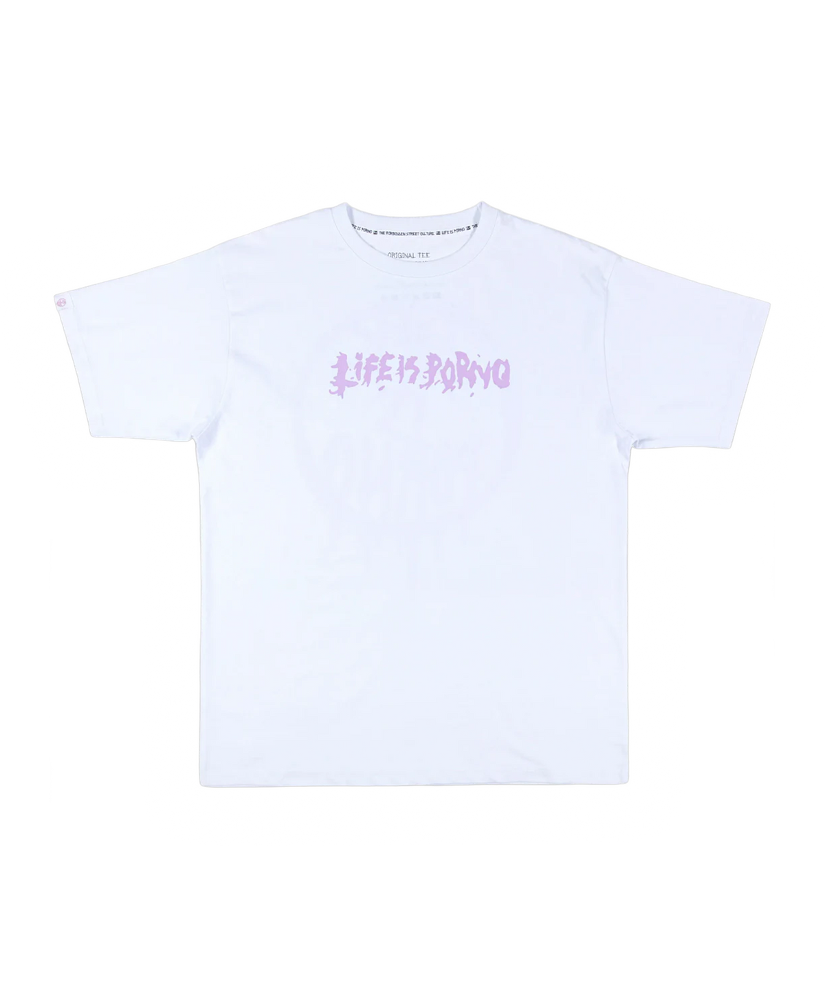 ORIGINAL TEE: WHITE/LILA