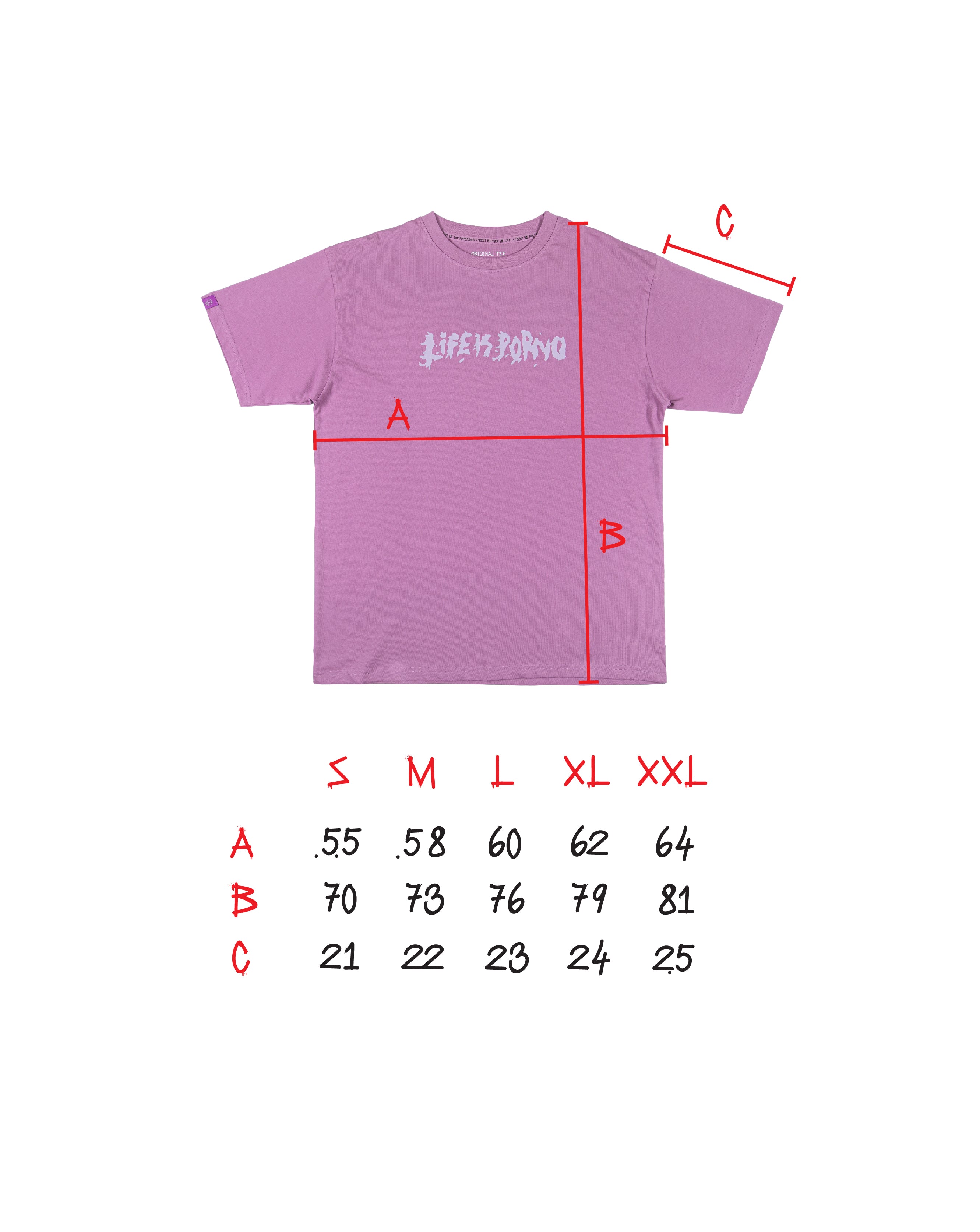 ORIGINAL TEE: PURPLE