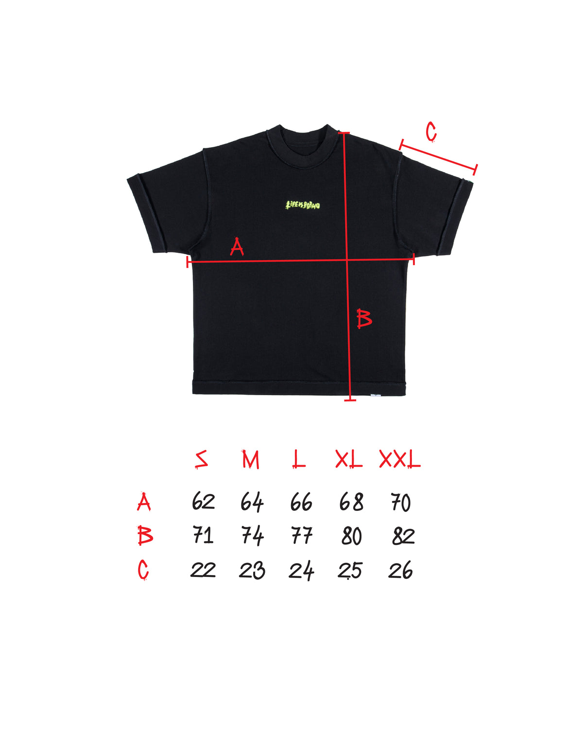 REVERSIBLE TEE 2.0: BLACK