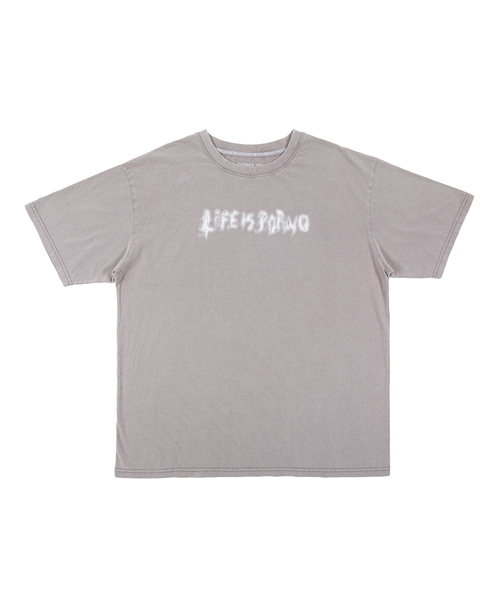 SACRED TEE: GREY WASH
