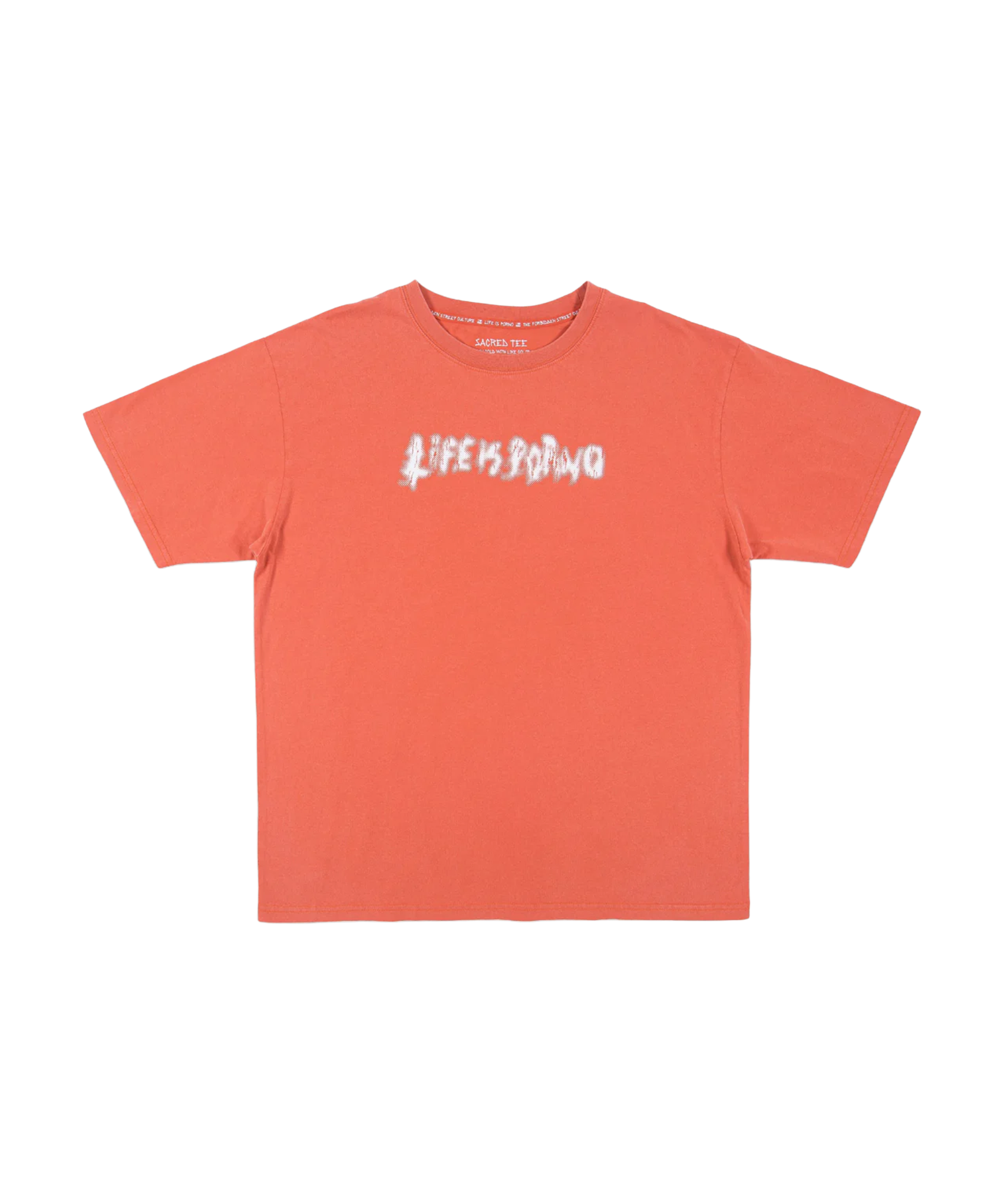 SACRED TEE: ORANGE WASH