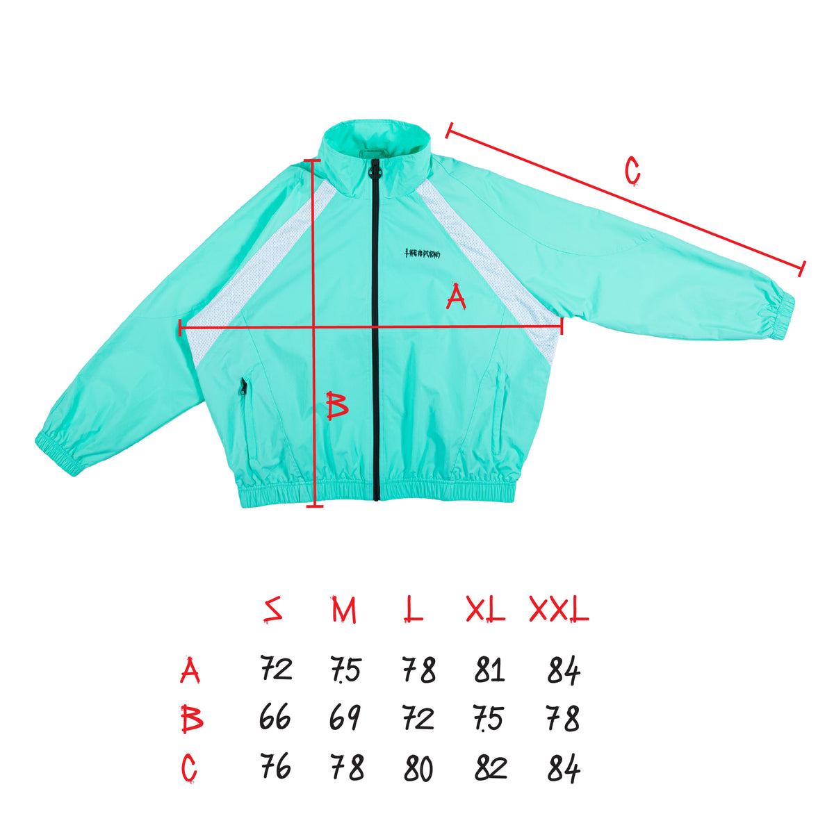 ZERO JACKET: TURQUOISE