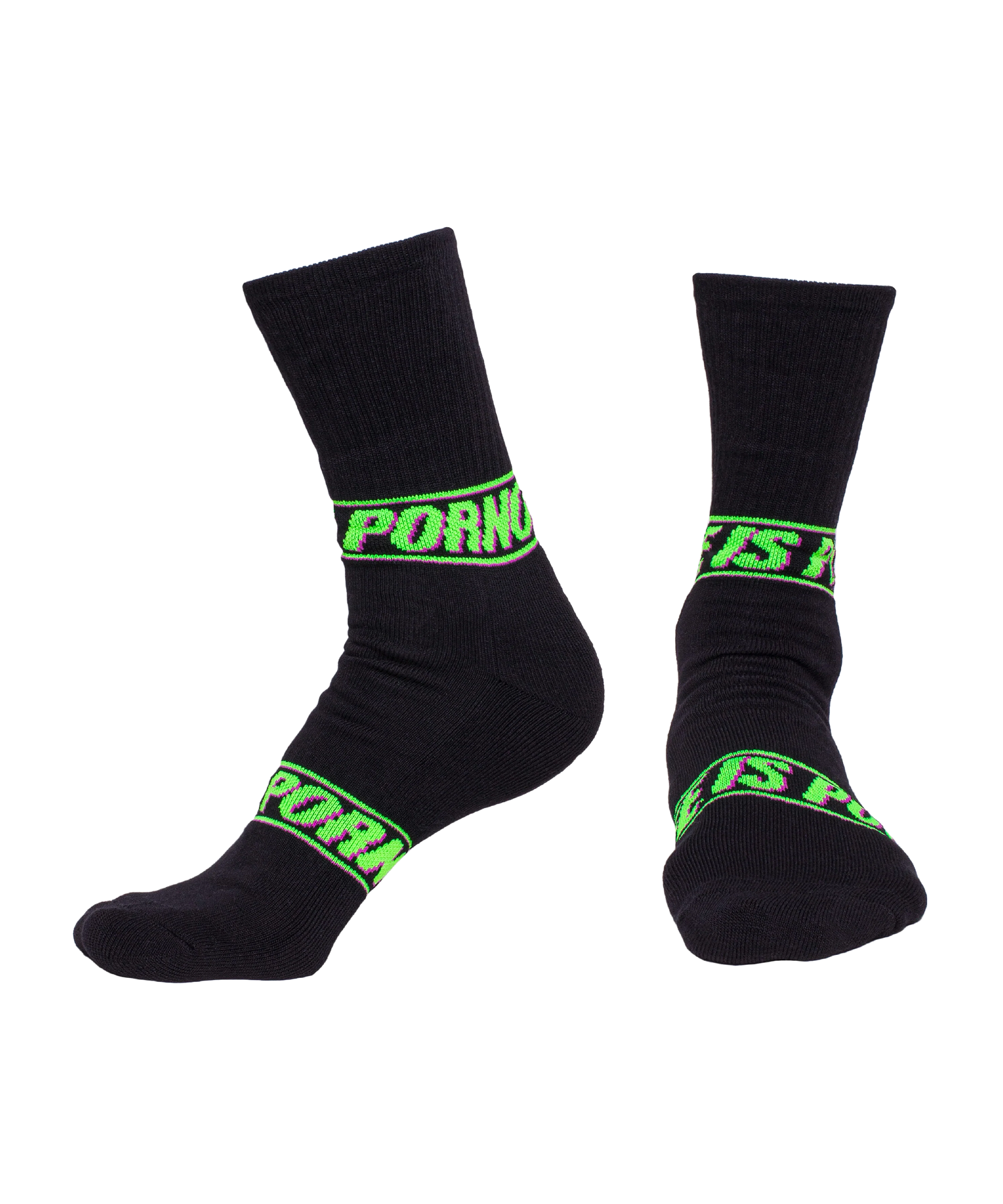 SUPER SOX: BLACK/GREEN