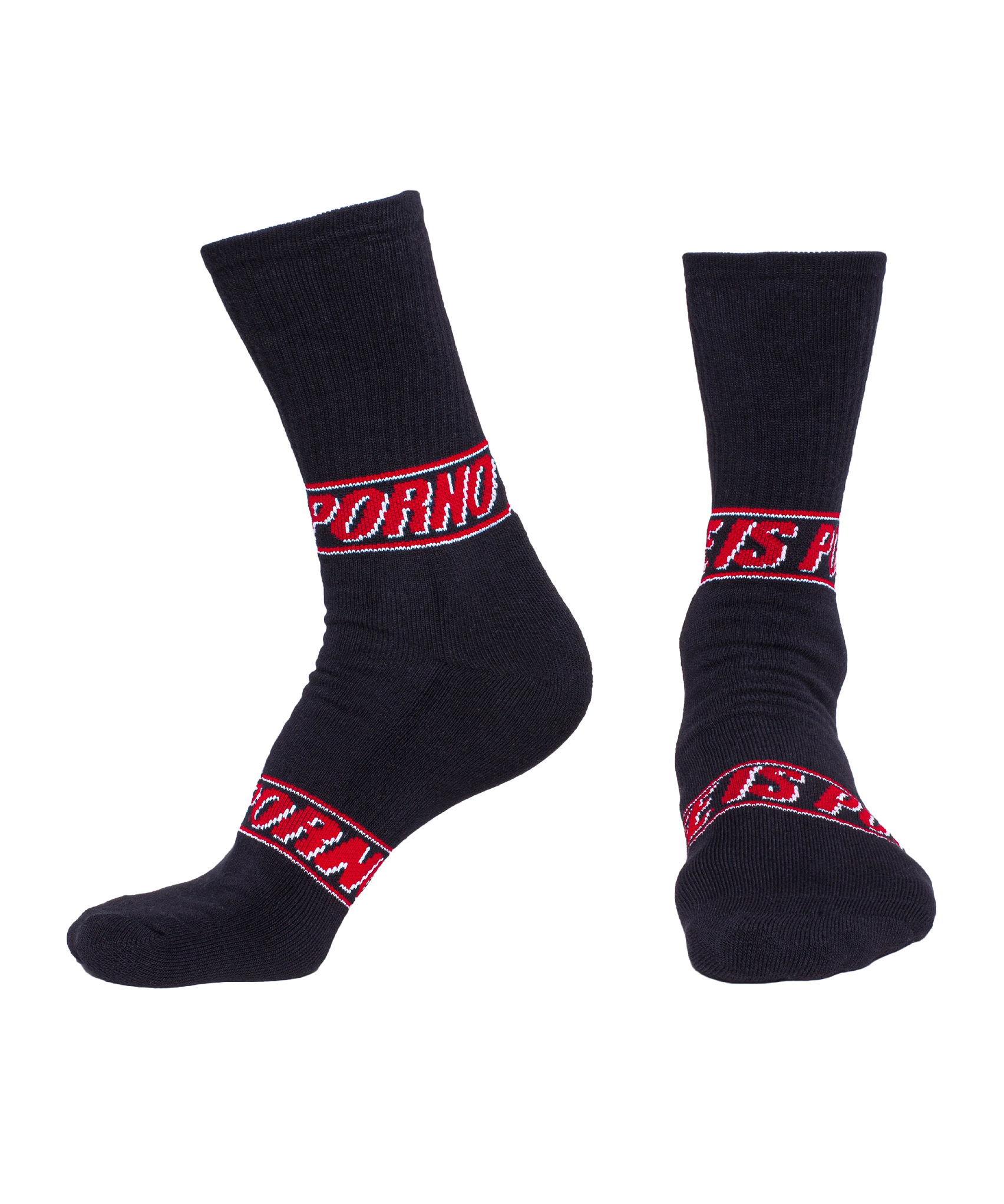 SUPER SOX: BLACK/RED